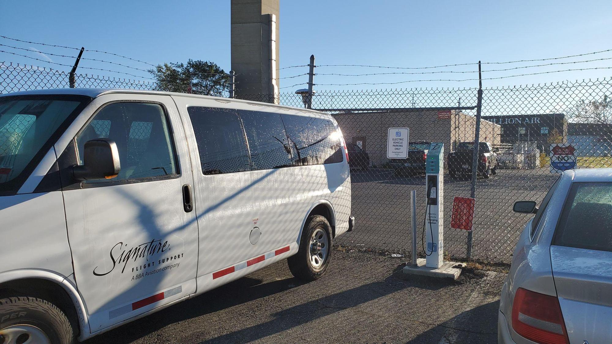Westchester County Airport Signature West Harrison, NY EV Station