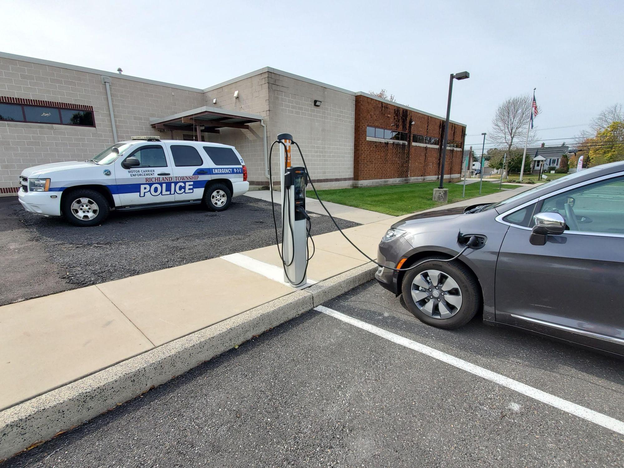 Richland Twp Police Department Quakertown, PA EV Station
