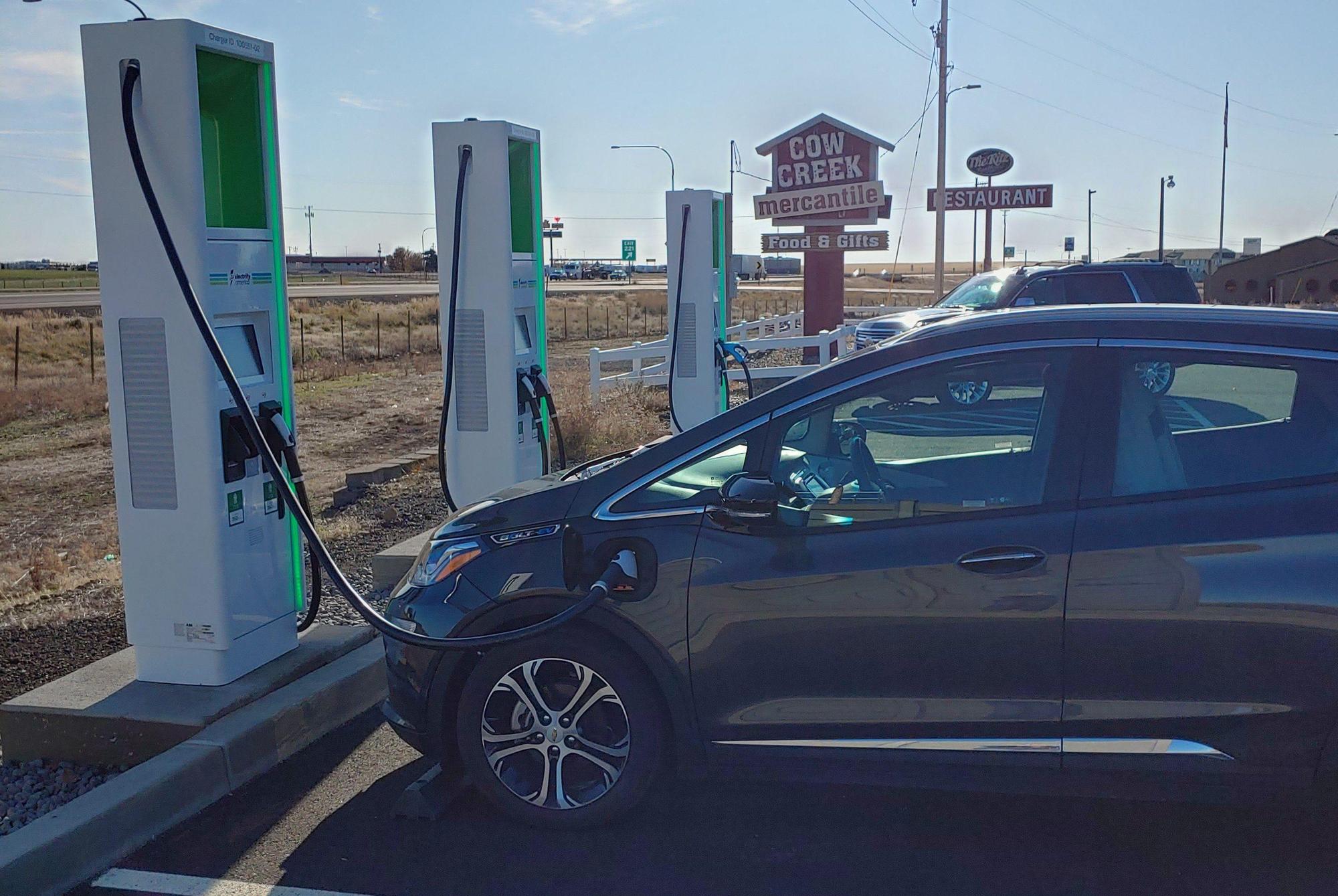 Cow Creek Mercantile Ritzville, WA EV Station