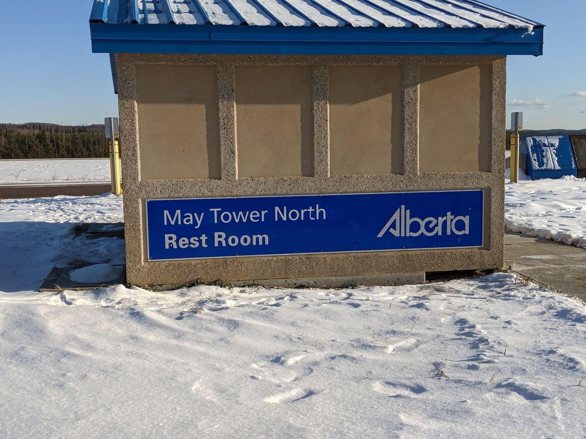May Tower North Rest Area Wandering River, AB EV Station