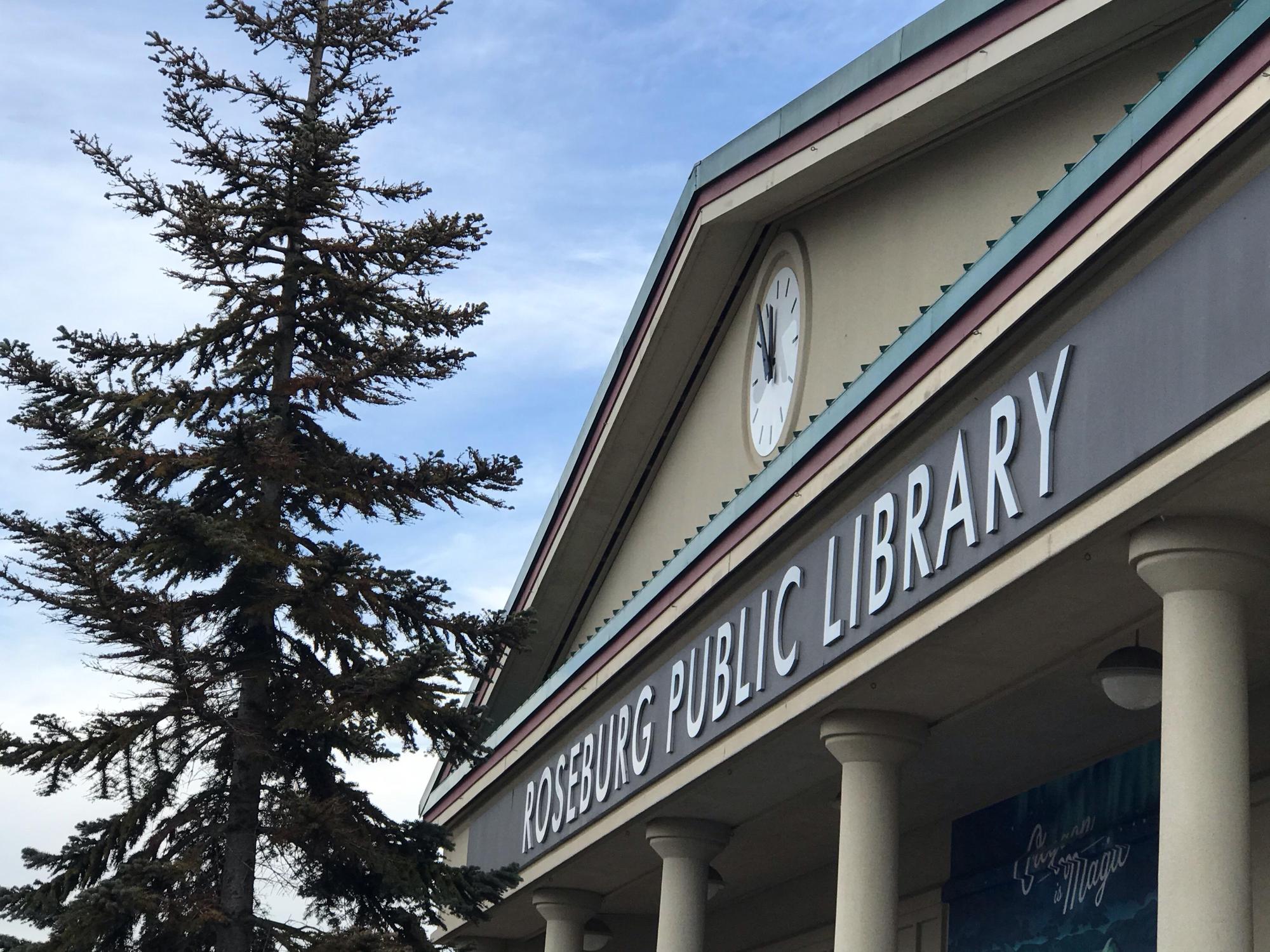 Roseburg Public Library Roseburg, OR EV Station