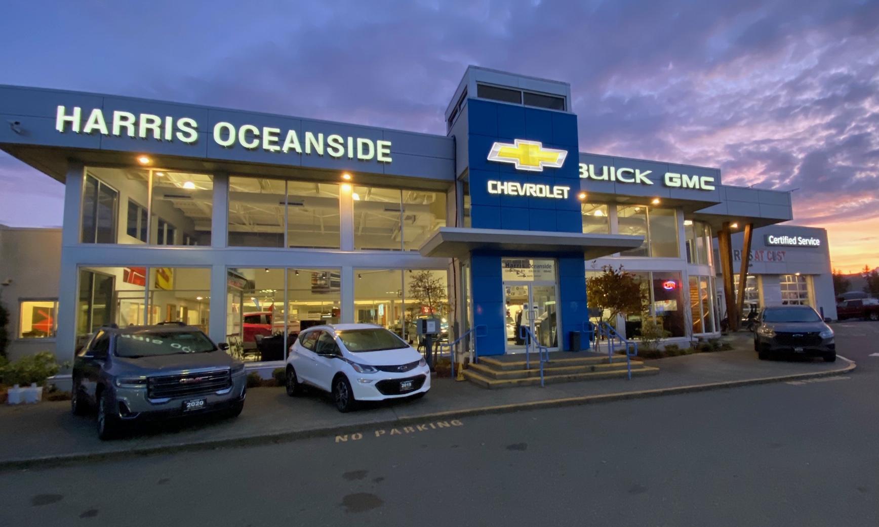 Harris Oceanside Chevrolet Parksville, BC EV Station