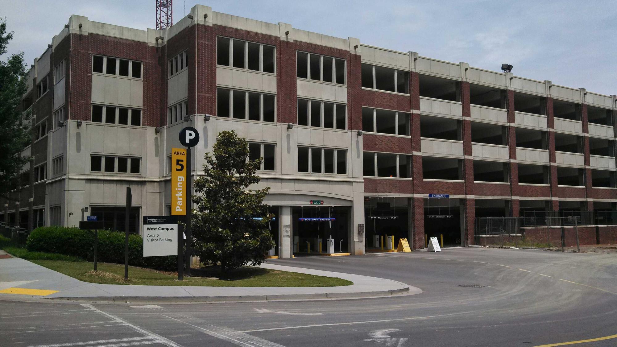 Tech Area 5 / W23 Parking Deck Atlanta, GA EV Station