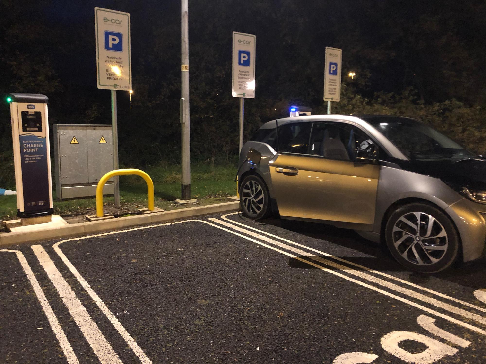 Luas Park and Ride Dublin, D EV Station