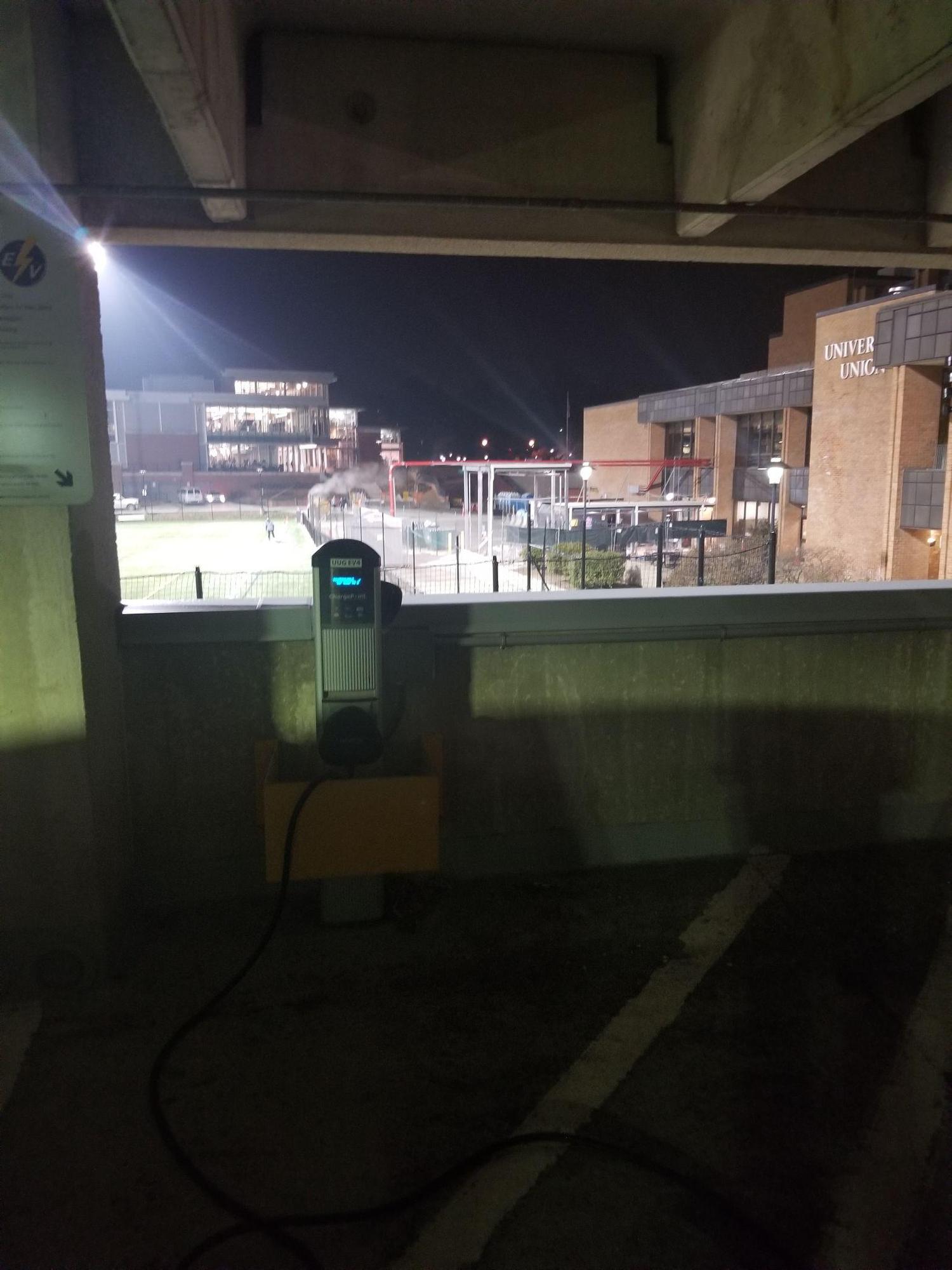 Towson University Union Parking Garage Towson, MD EV Station