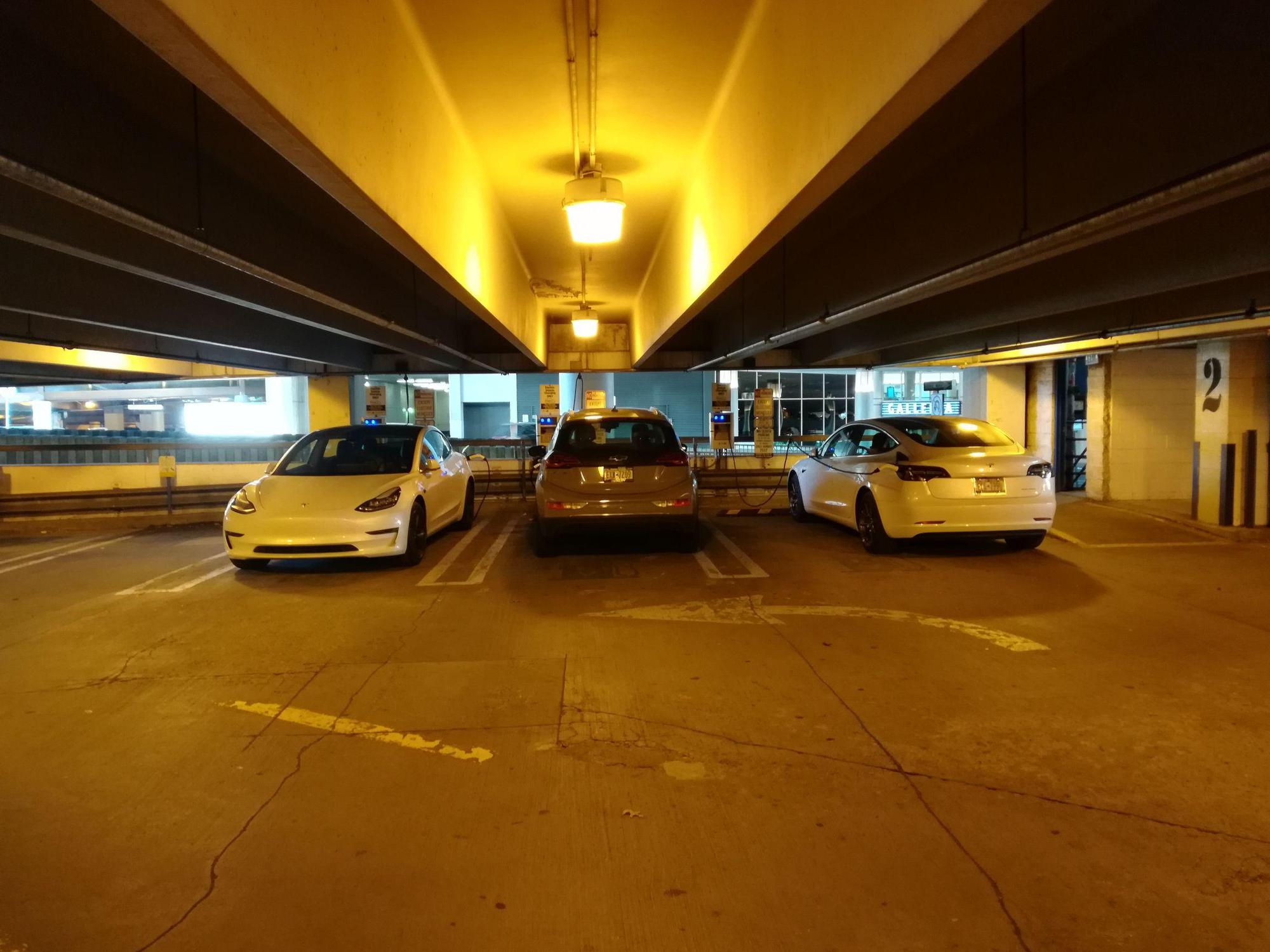 Galleria Mall East Parking Garage White Plains, NY EV Station