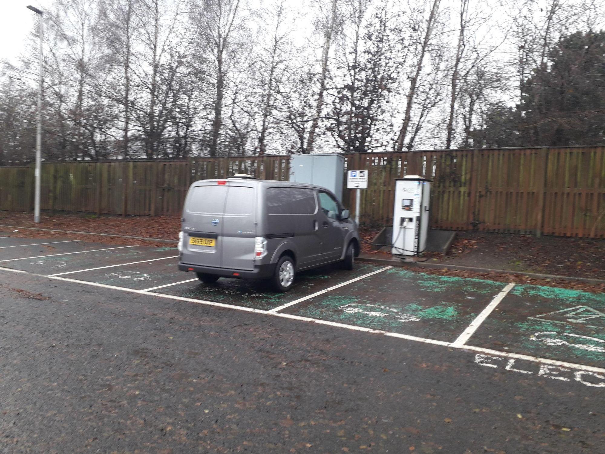 Kinross Park & Ride Car Park Kinross, Scotland EV Station