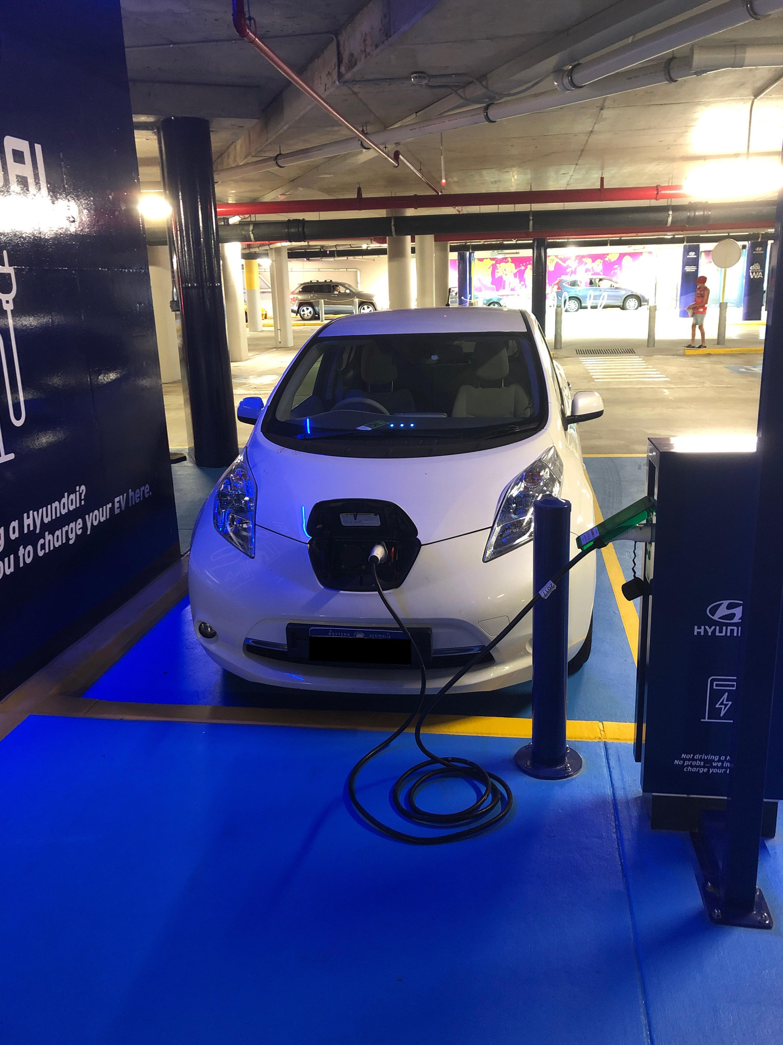 RAC Arena Perth, WA EV Station
