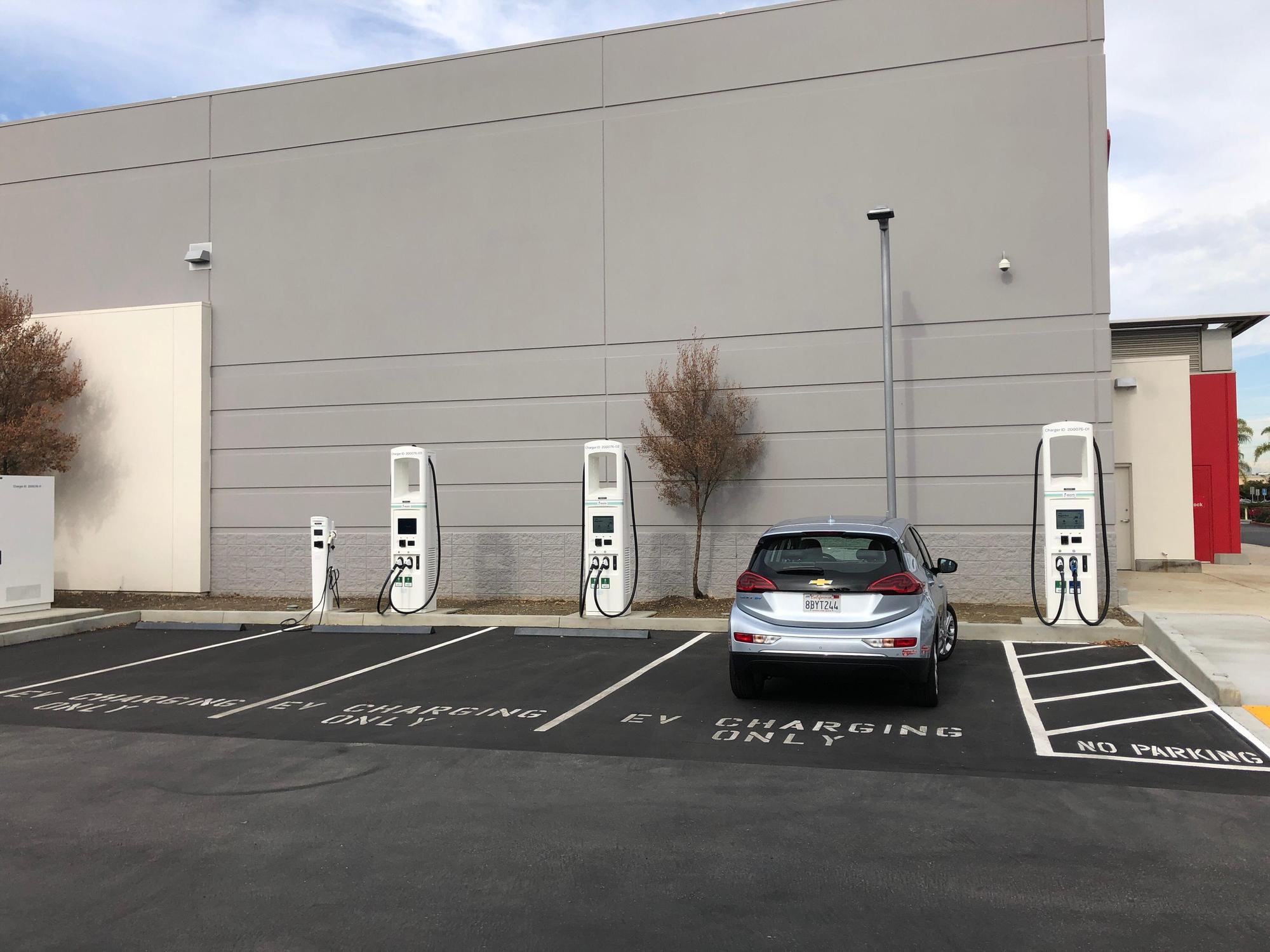 Target Huntington Beach, CA EV Station