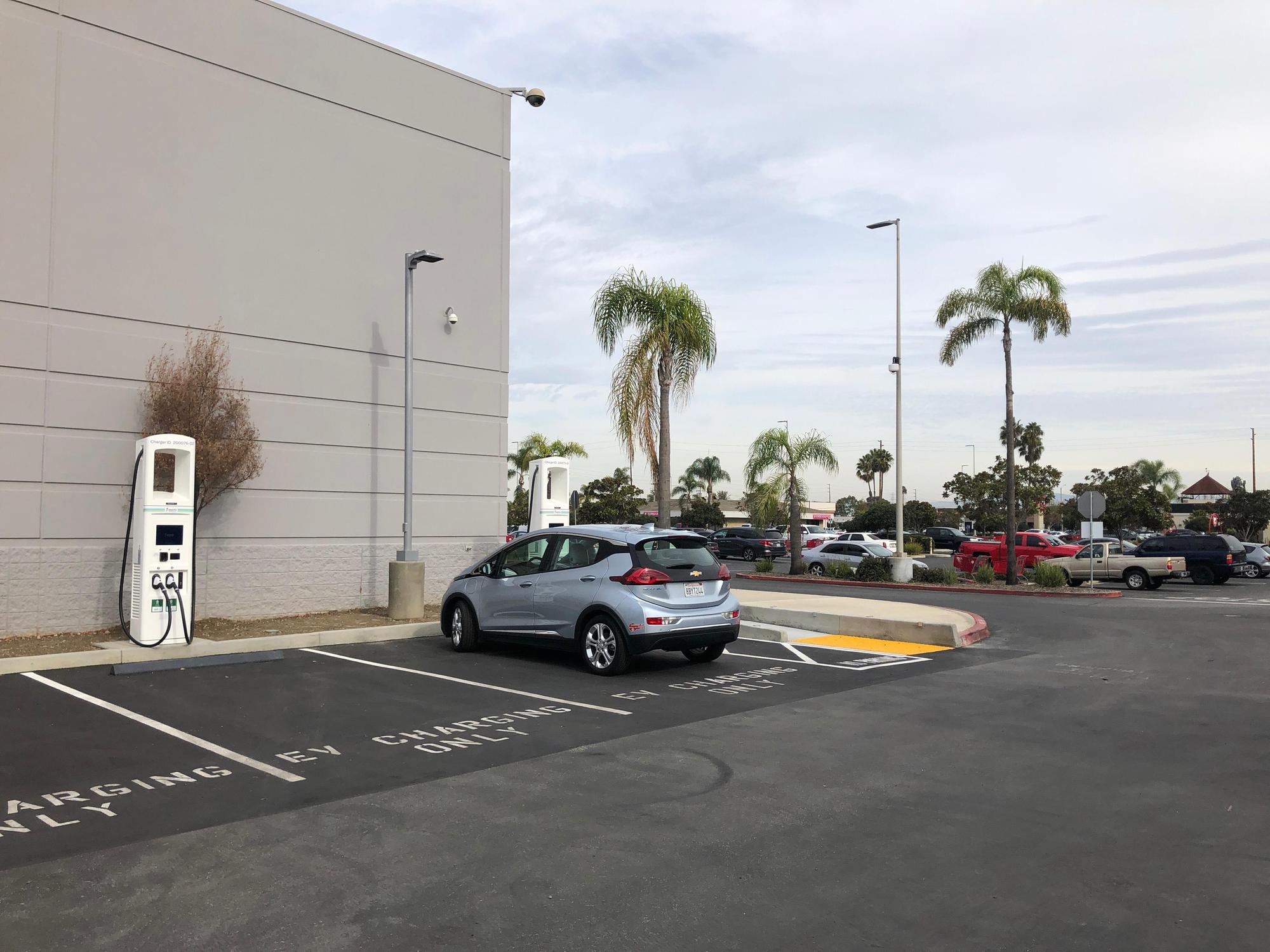 Target Huntington Beach, CA EV Station