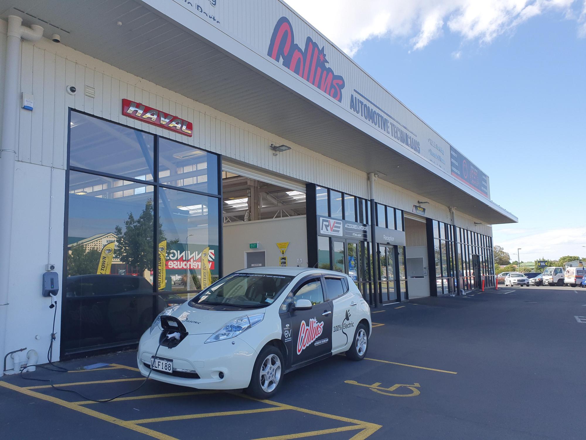 Collins Automotive Hamilton, Waikato EV Station