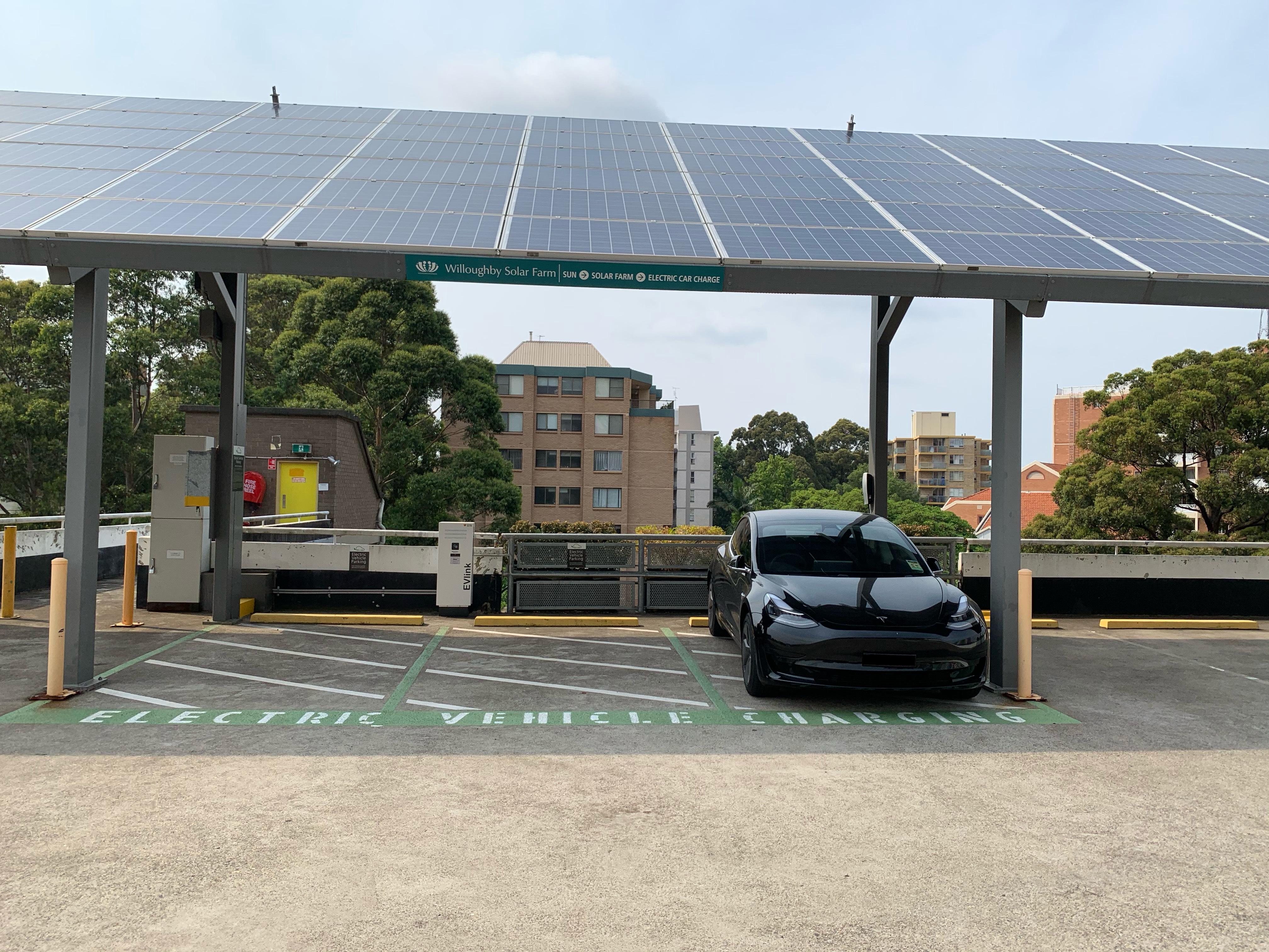 Westfield Chatswood Rooftop Parking Chatswood, NSW EV Station