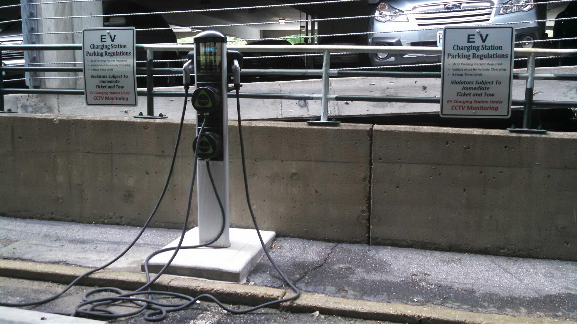 Washington University Millbrook Garage University City, MO EV Station