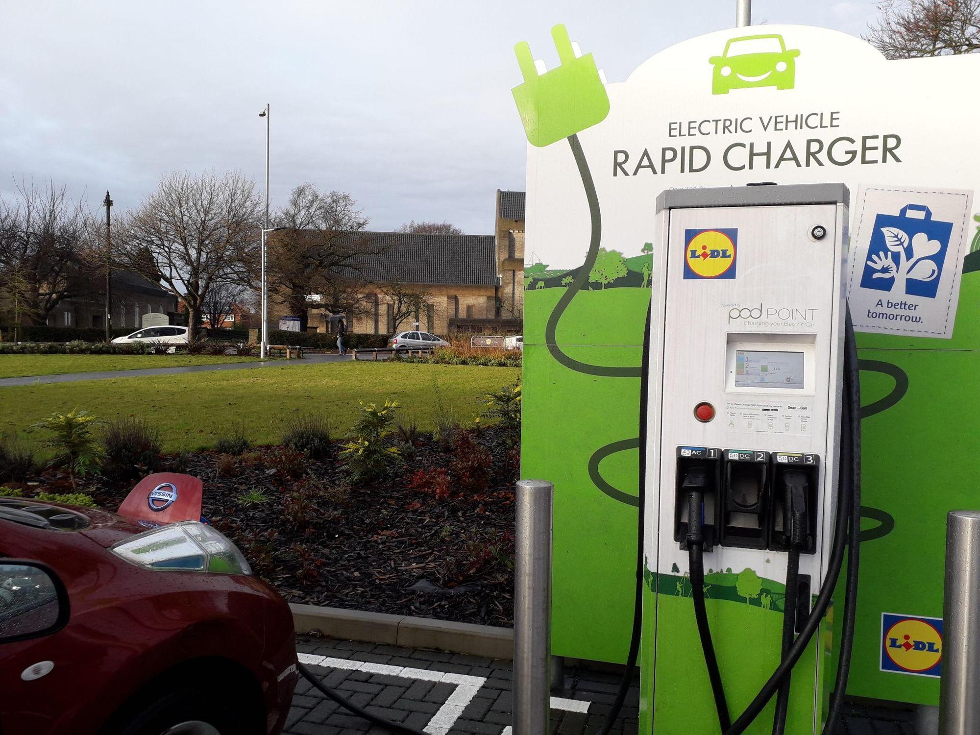 Lidl Norwich Norwich, England EV Station