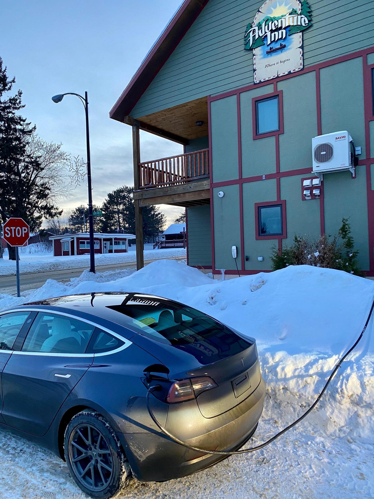 Adventure Inn | Ely, MN | EV Station