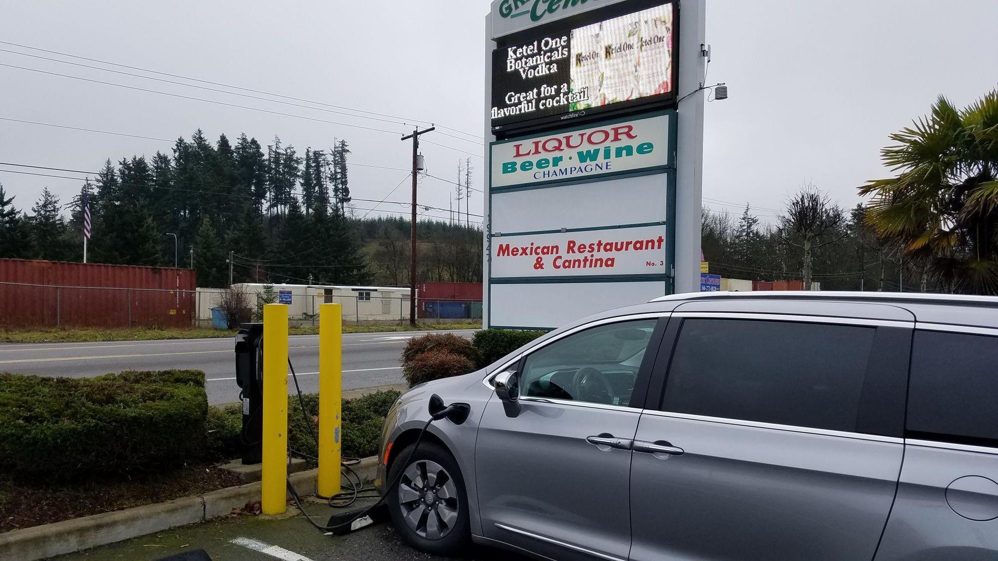 Grand Mound Liquor Rochester, WA EV Station