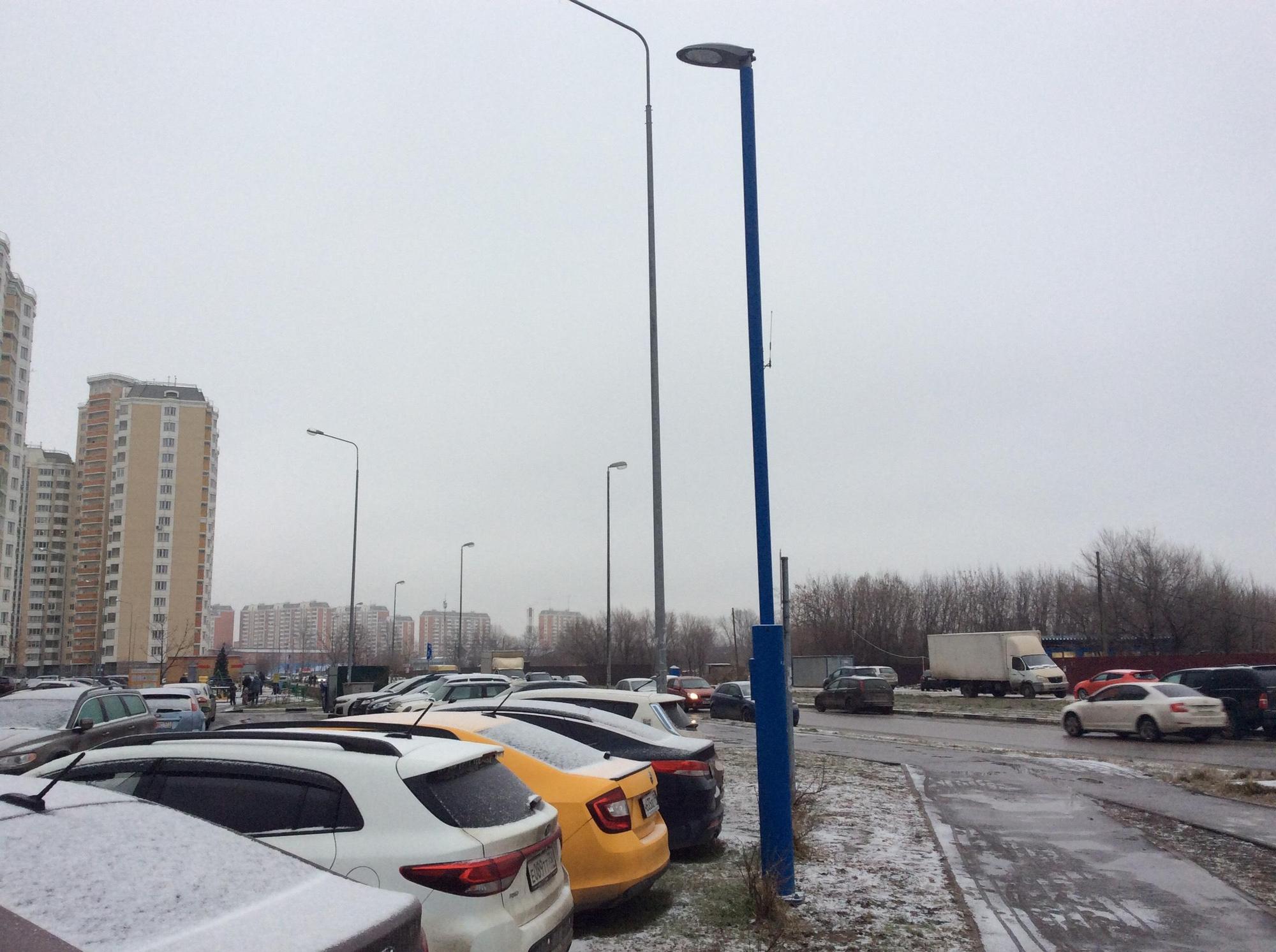 Мособлэнерго, "умная" опора, 3.5 кВт | Zheleznodorozhny, Moscow Oblast ...