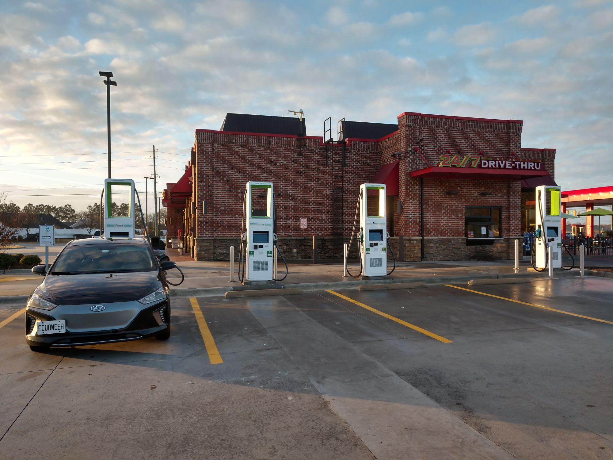 Sheetz Rocky Mount, NC EV Station