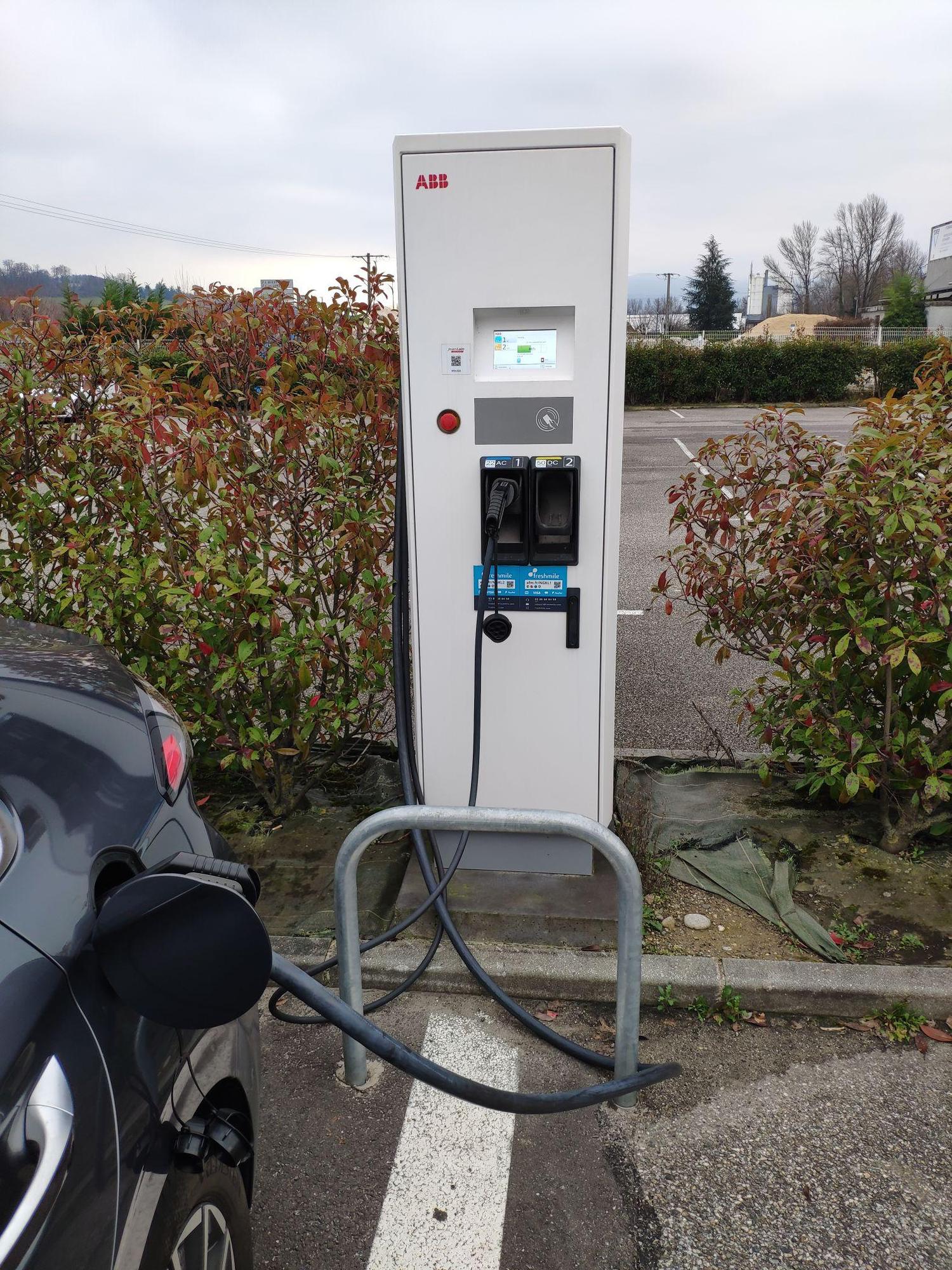 ABB Audio Public Charging Station La MotteServolex, AuvergneRhône