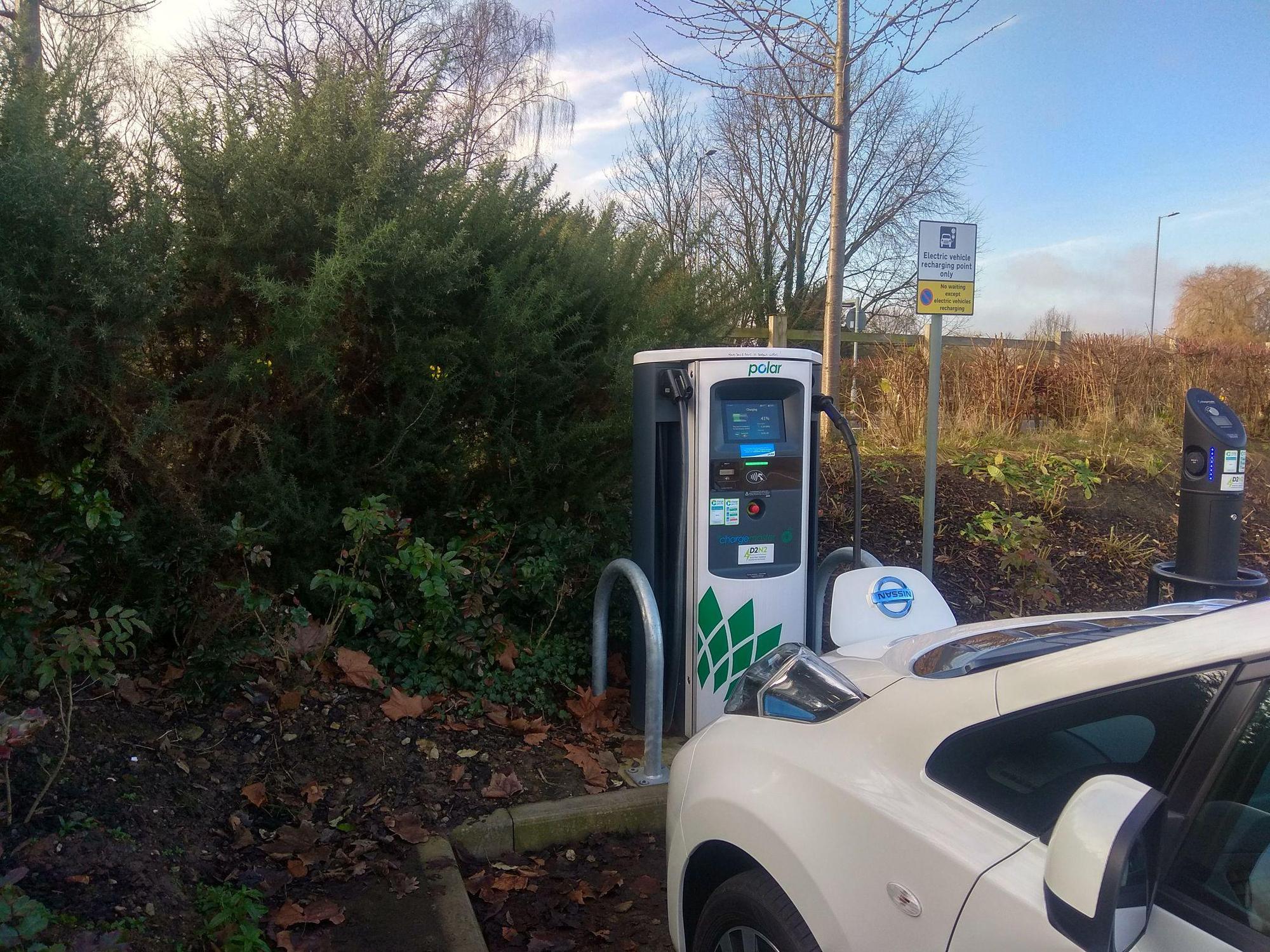 Toton Lane Tram Park & Ride Beeston, England EV Station
