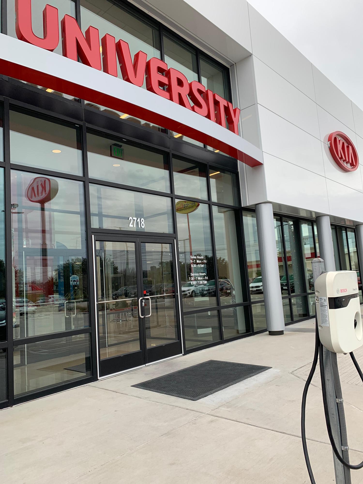 University Kia Waco, TX EV Station
