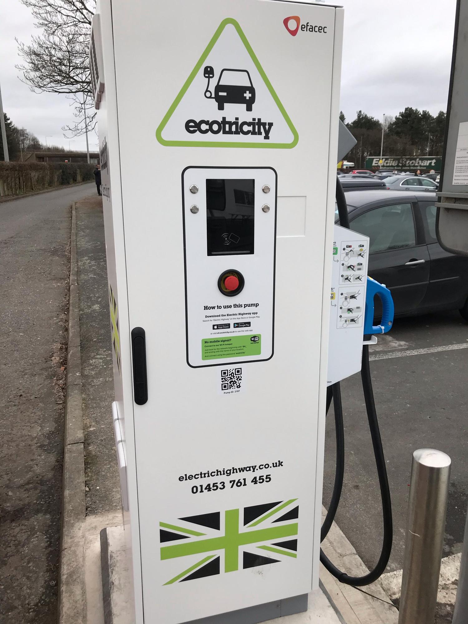 Trowell Southbound Services M1 (1) Trowell, England EV Station