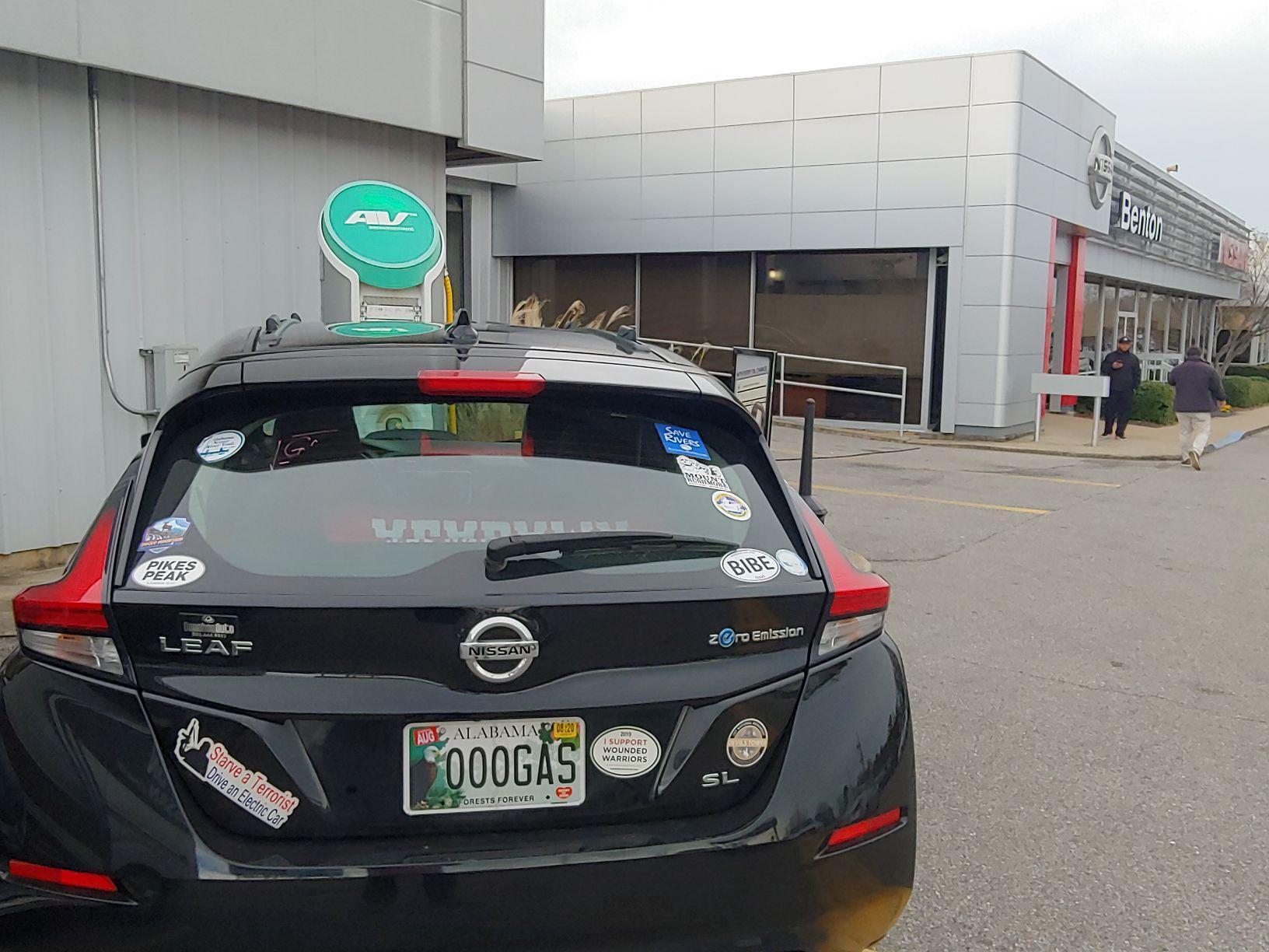 Benton Nissan of Hoover Vestavia Hills, AL EV Station