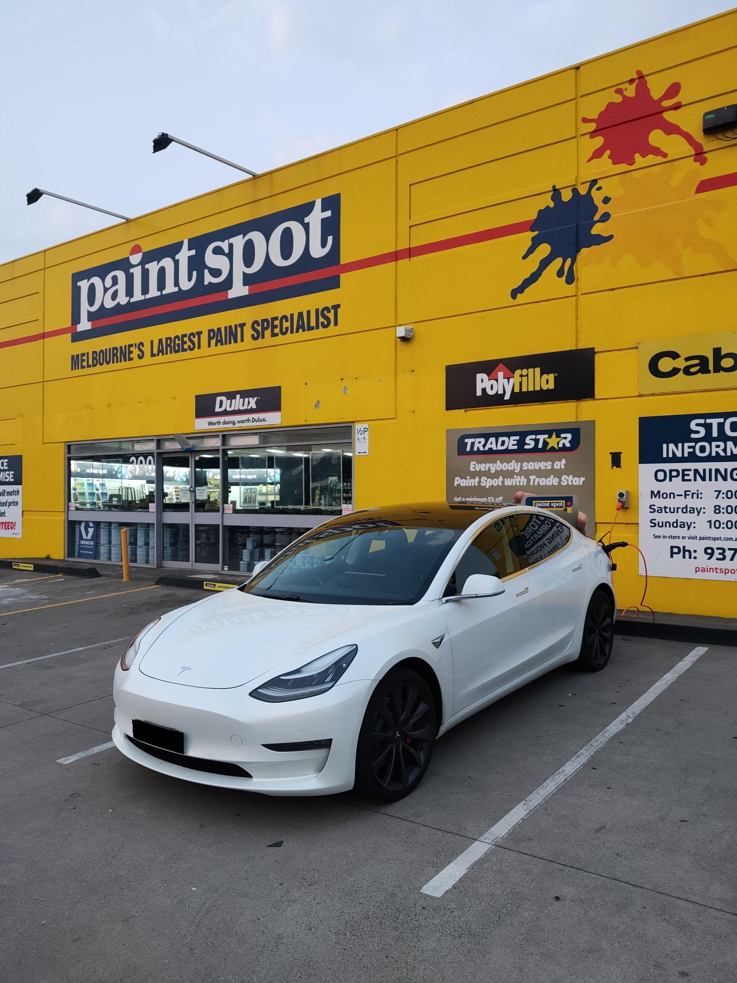 Paint Spot Niddrie Niddrie, VIC EV Station