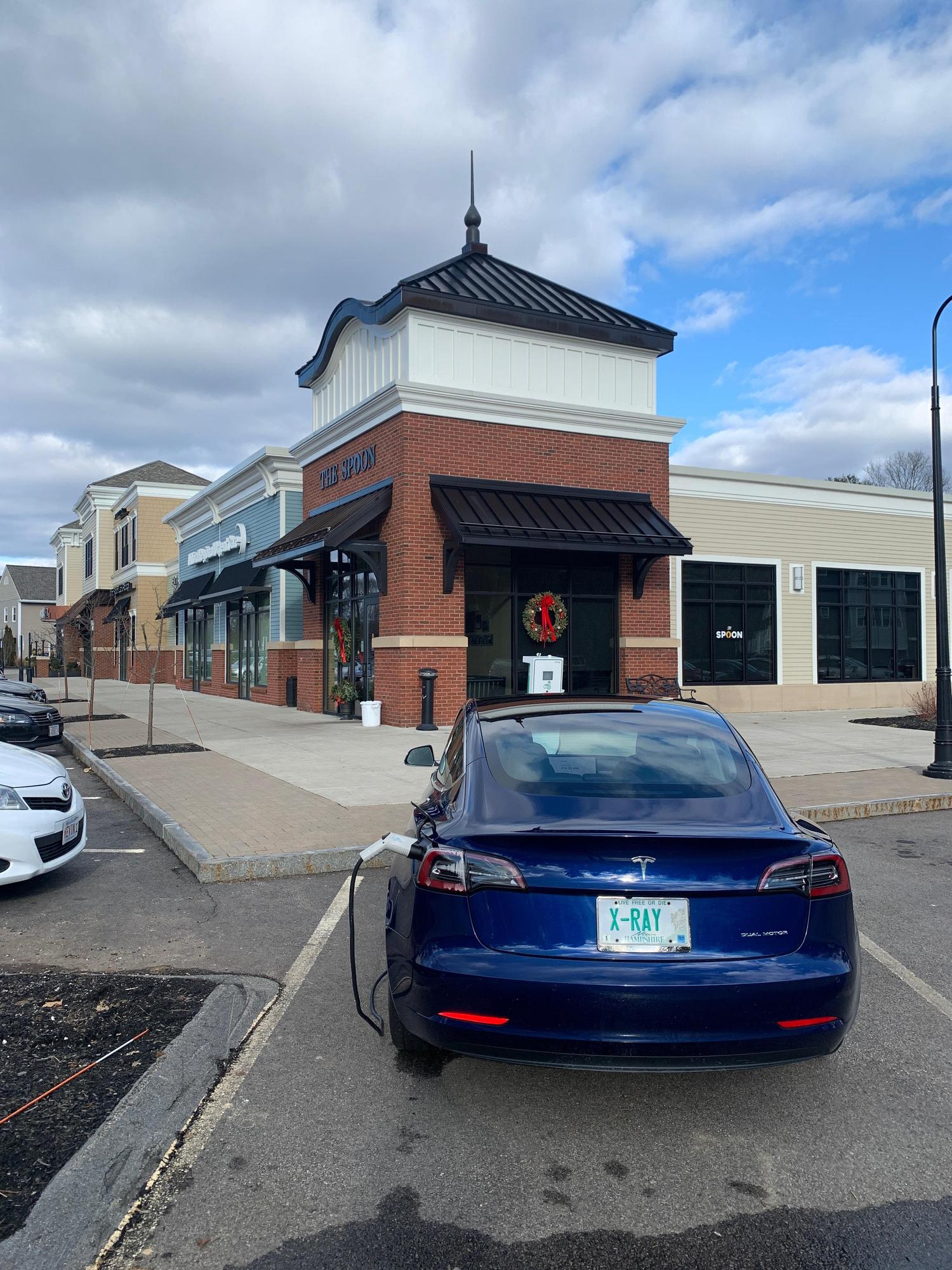The Spoon Hopkinton, MA EV Station