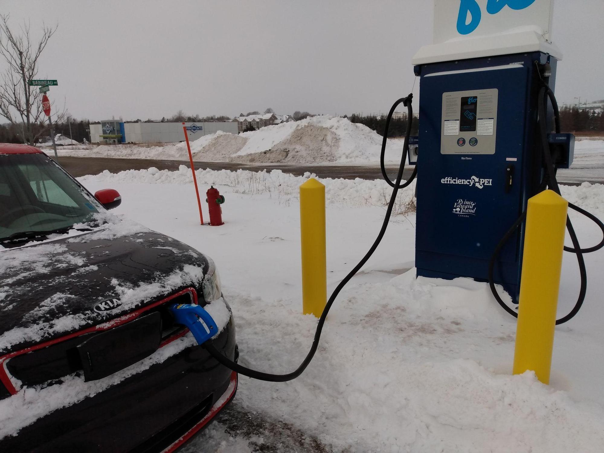 Canadian Tire Charlottetown, PE EV Station