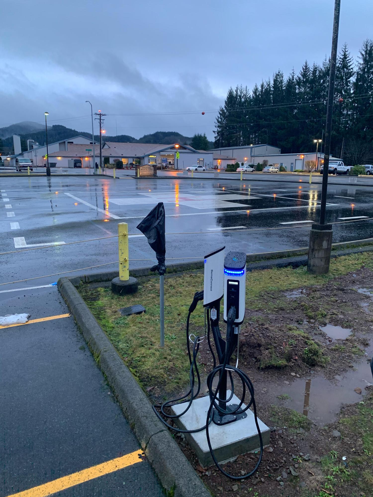 Forks Community Hospital Forks, WA EV Station