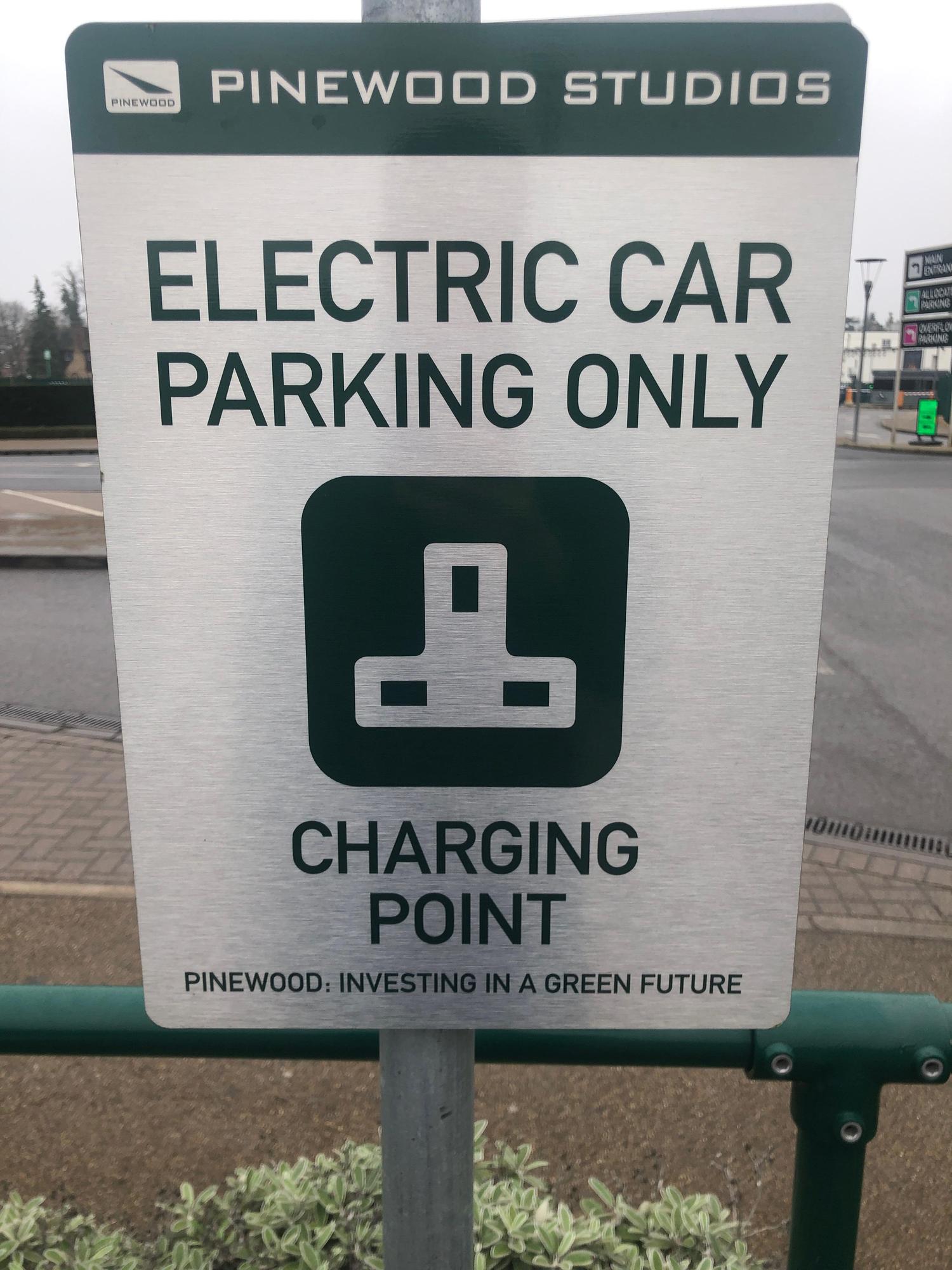 Pinewood Studios Iver, England EV Station