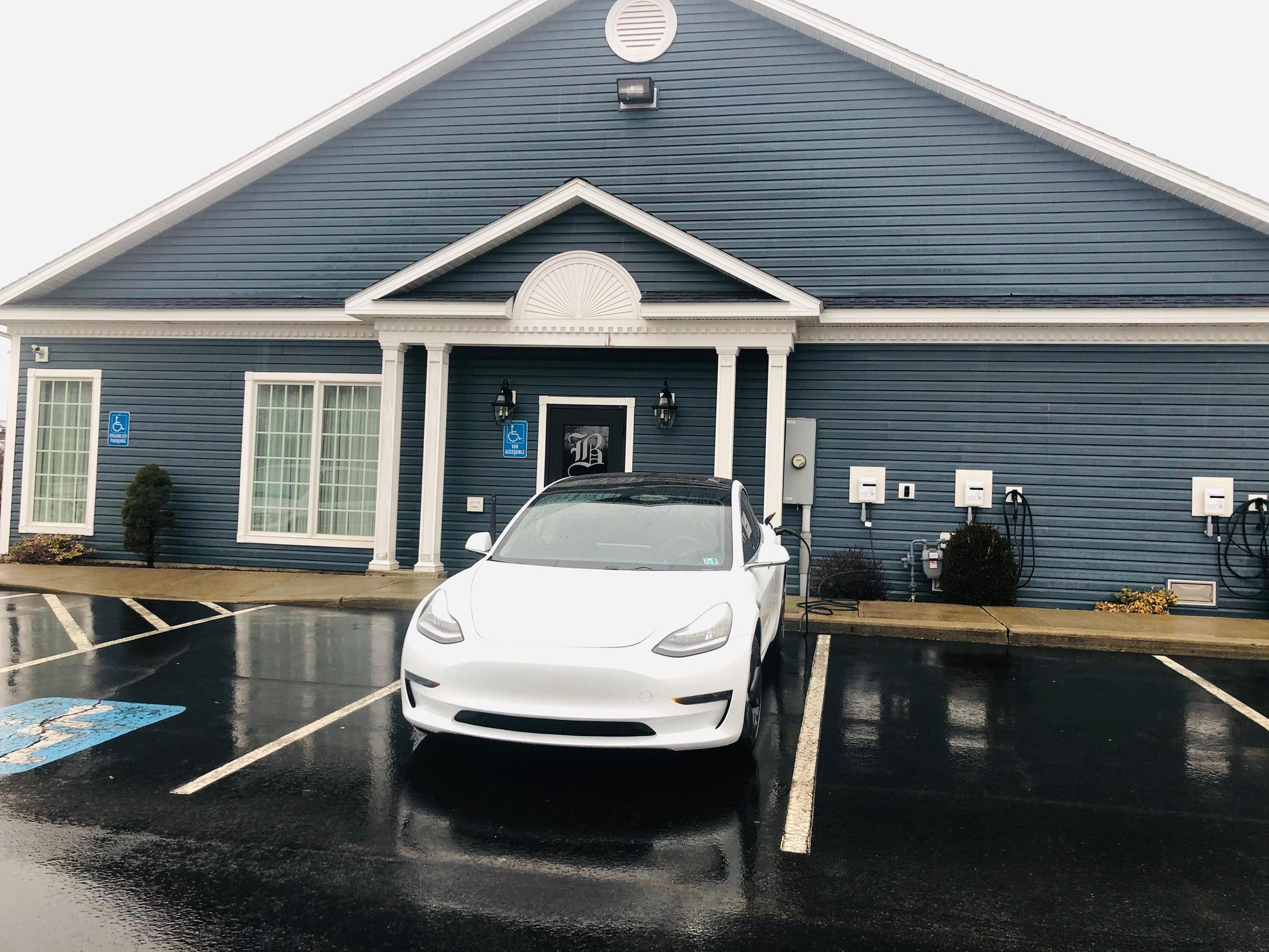 Blauvelt Funeral Home Waverly, NY EV Station