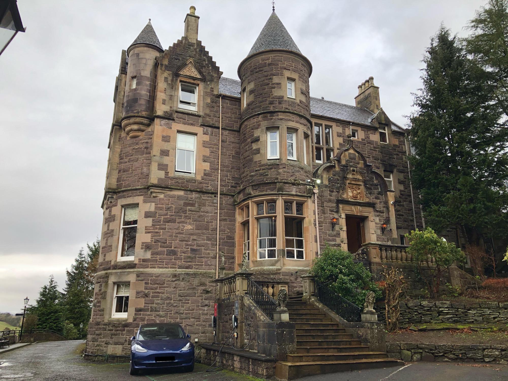 Knock Castle Hotel & Spa Crieff, Scotland EV Station