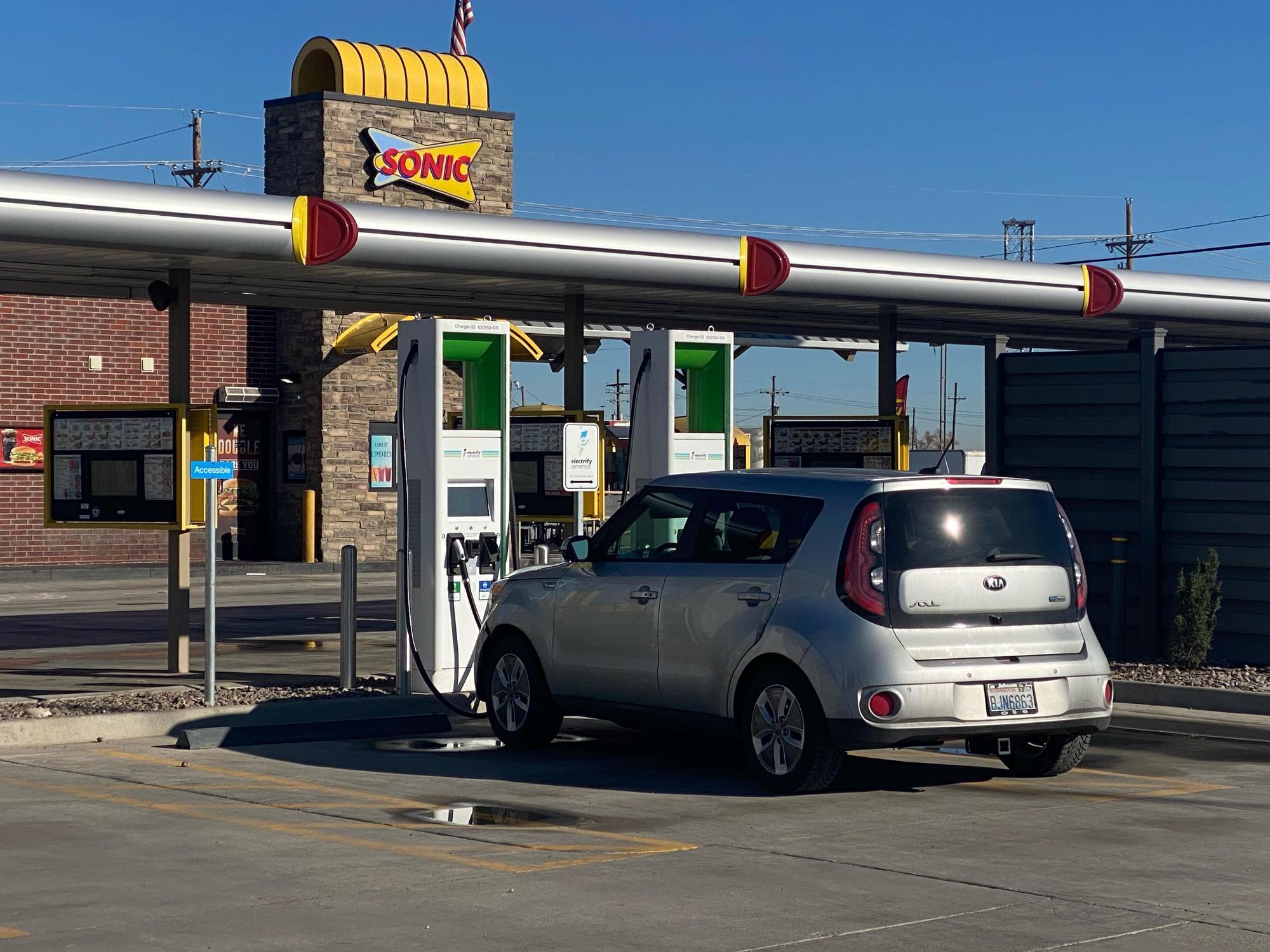 Sonic Drive In Pecos, TX EV Station