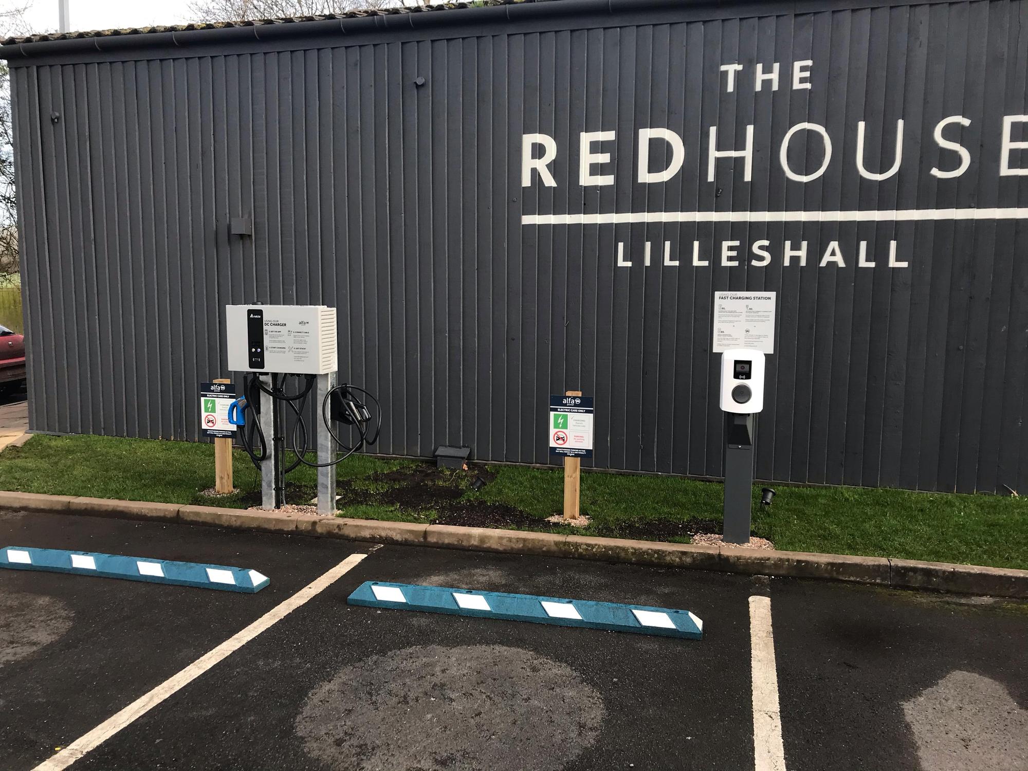 The Red House Lilleshall, England EV Station