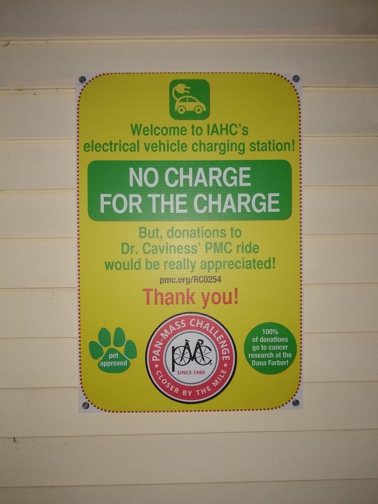 Integrative Animal Health Center Bolton, MA EV Station