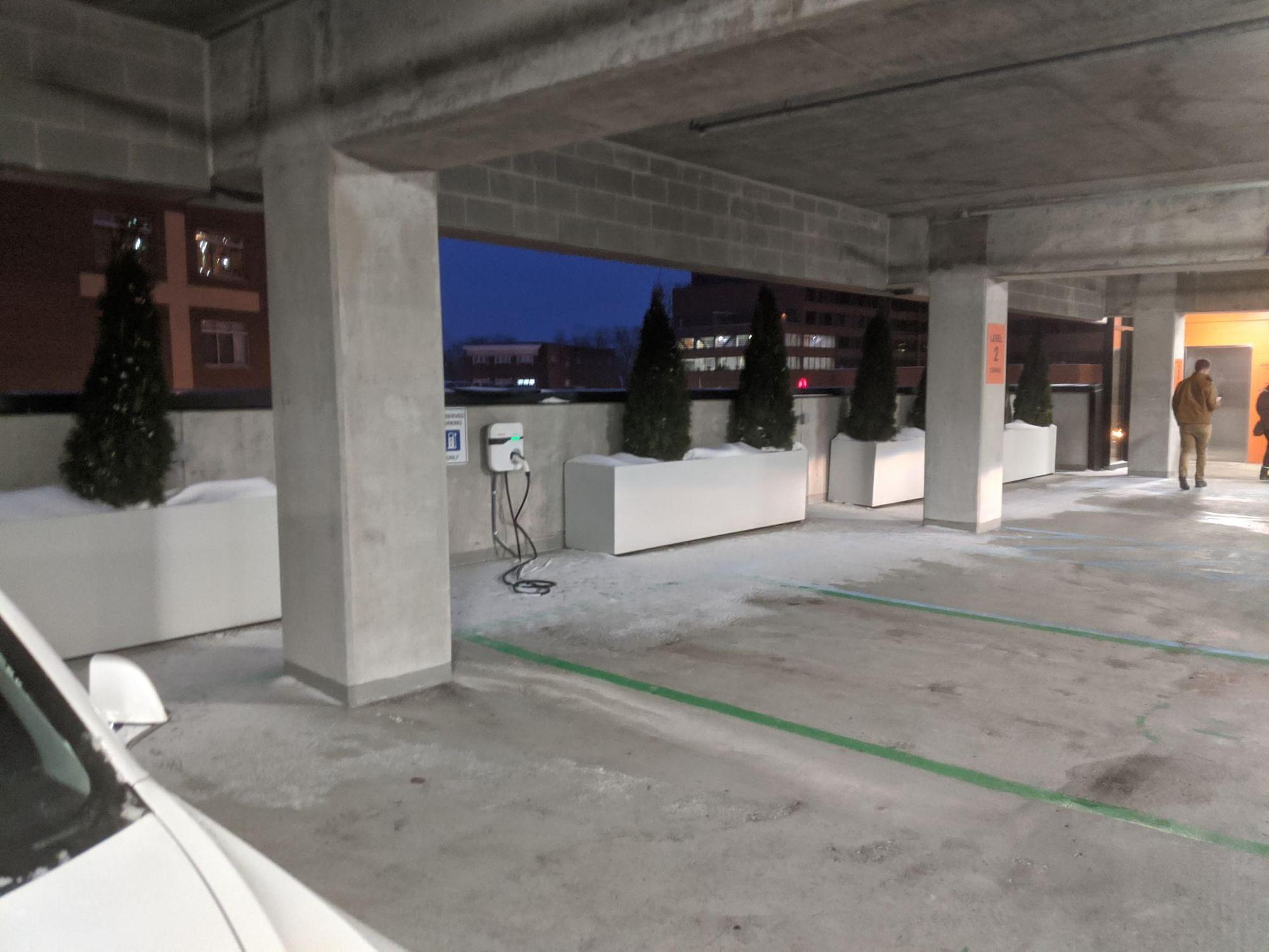 Albert Ave. Garage East Lansing, MI EV Station