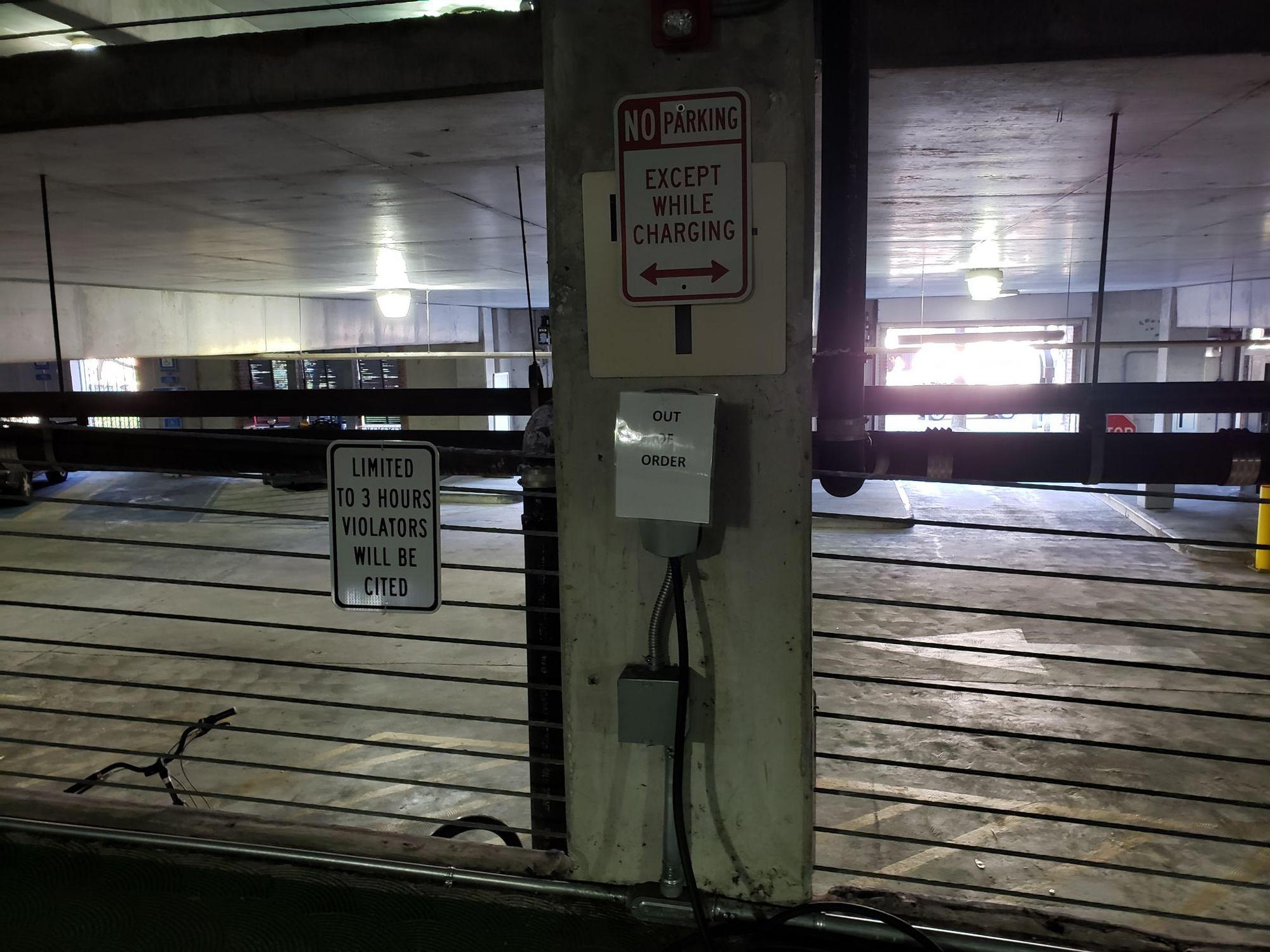 Liberty Street Parking Garage Savannah, GA EV Station