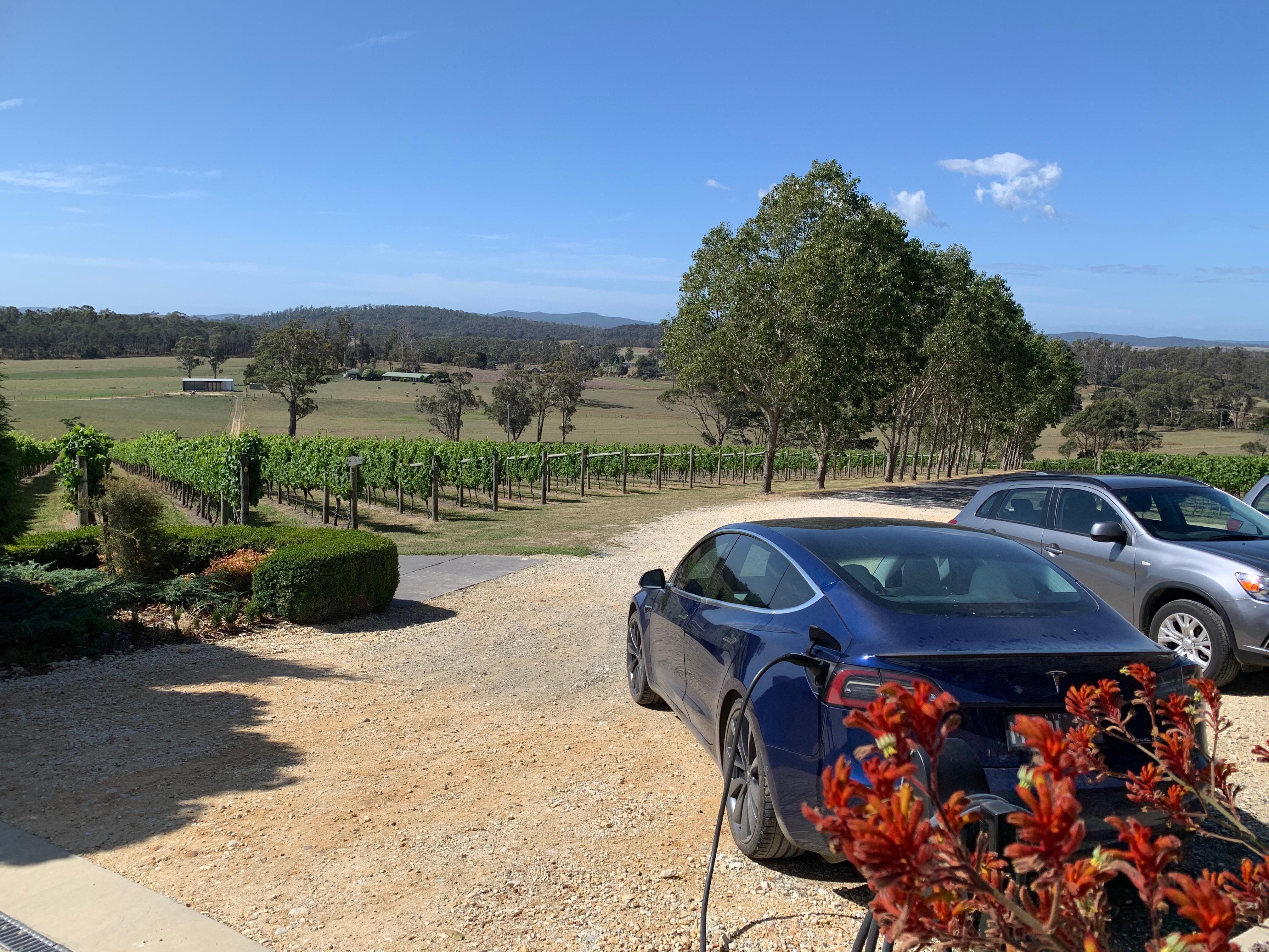 Moores Hill Estate Sidmouth, TAS EV Station