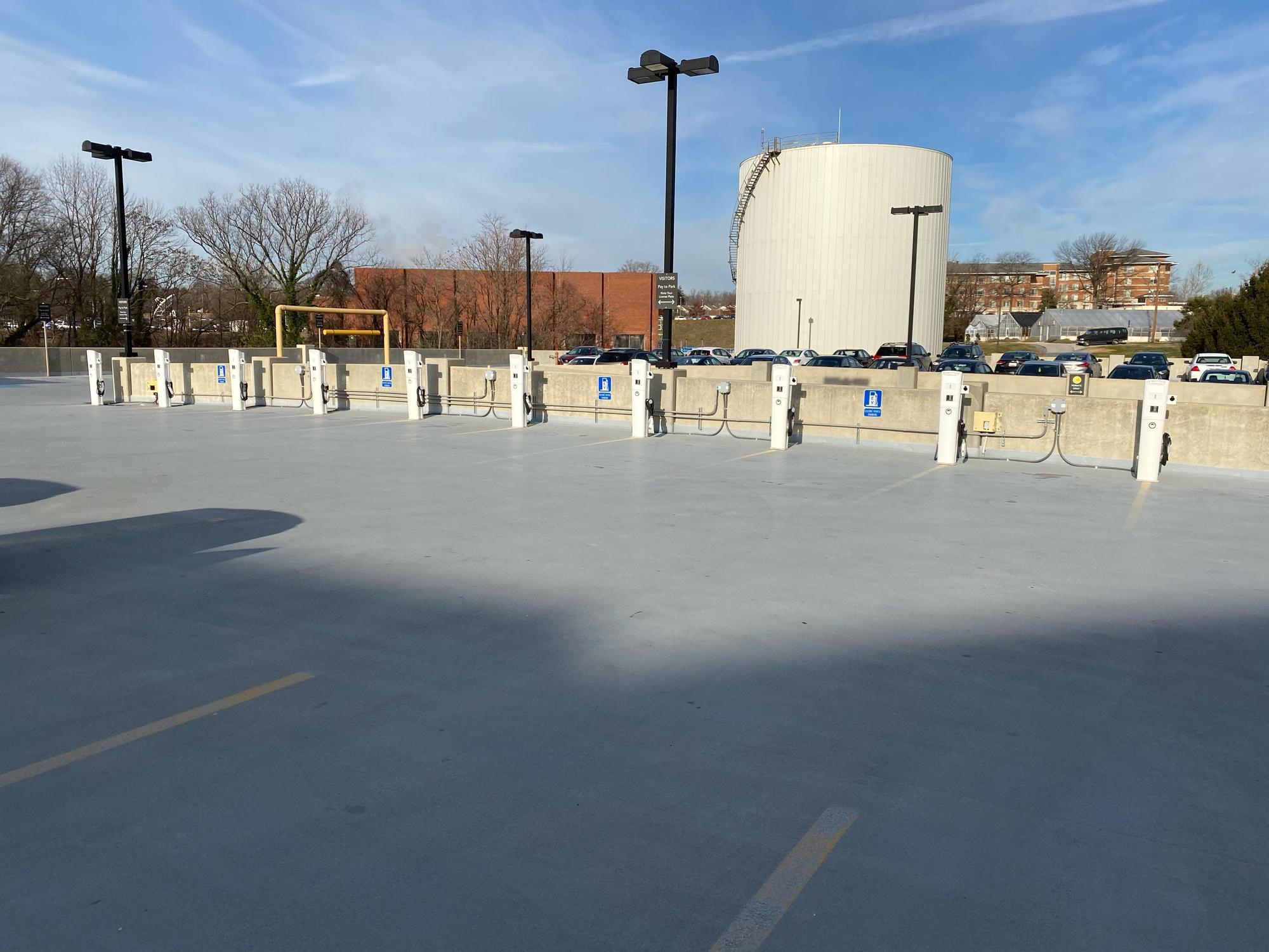 UMBC Walker Avenue Garage Baltimore, MD EV Station