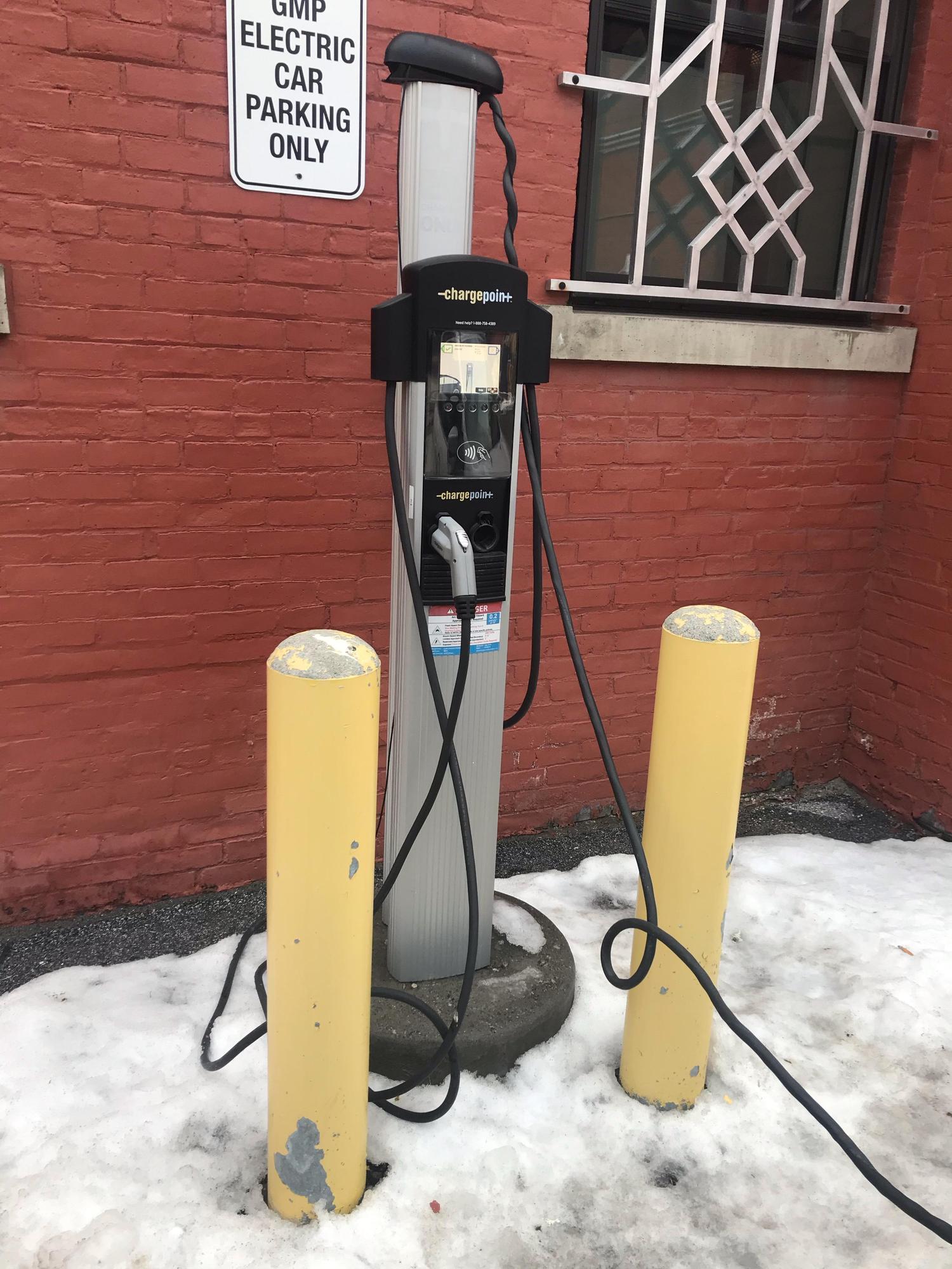 West Street Parking Garage Rutland, VT EV Station