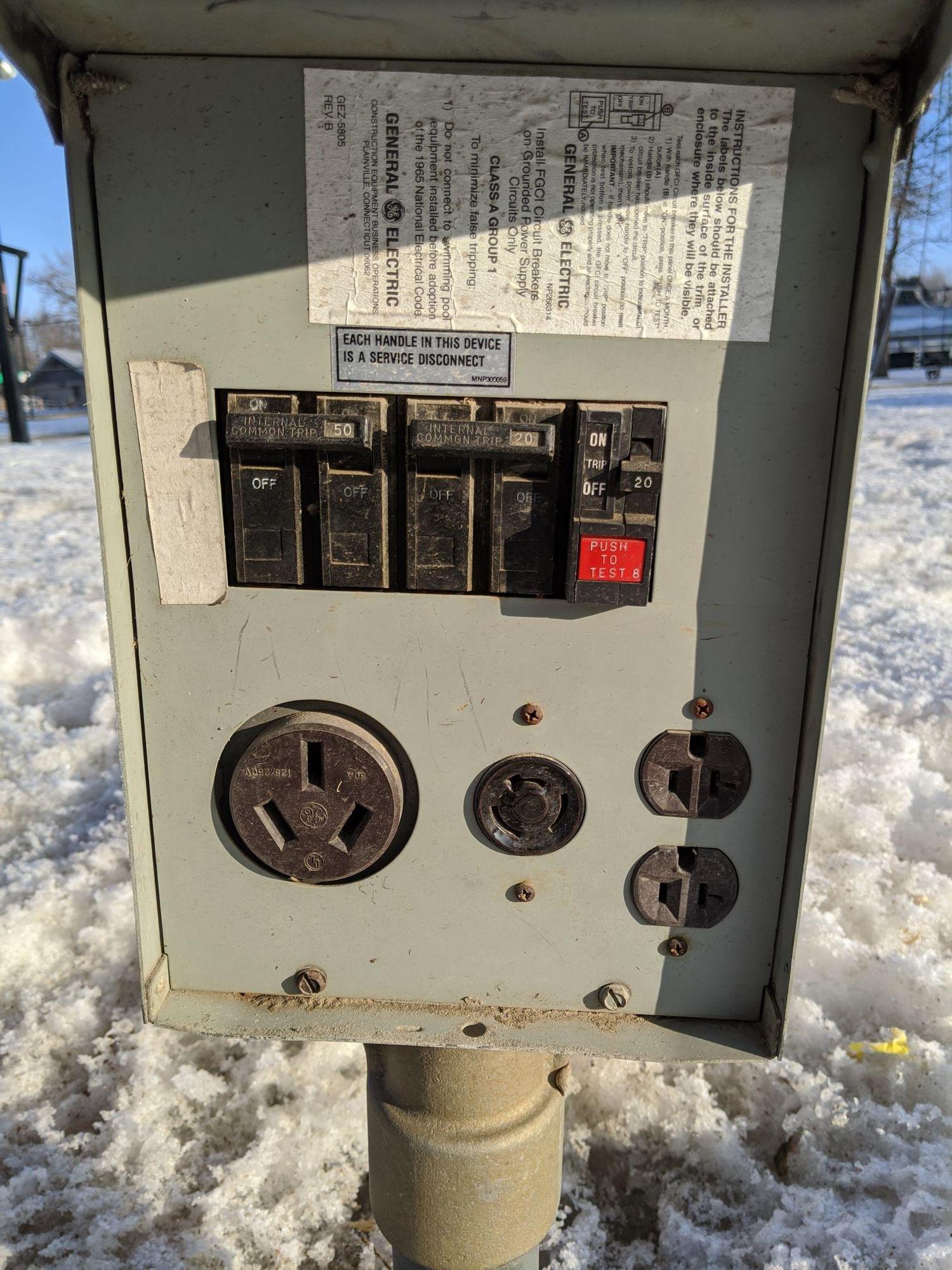 Sanborn City Park Sanborn, IA EV Station