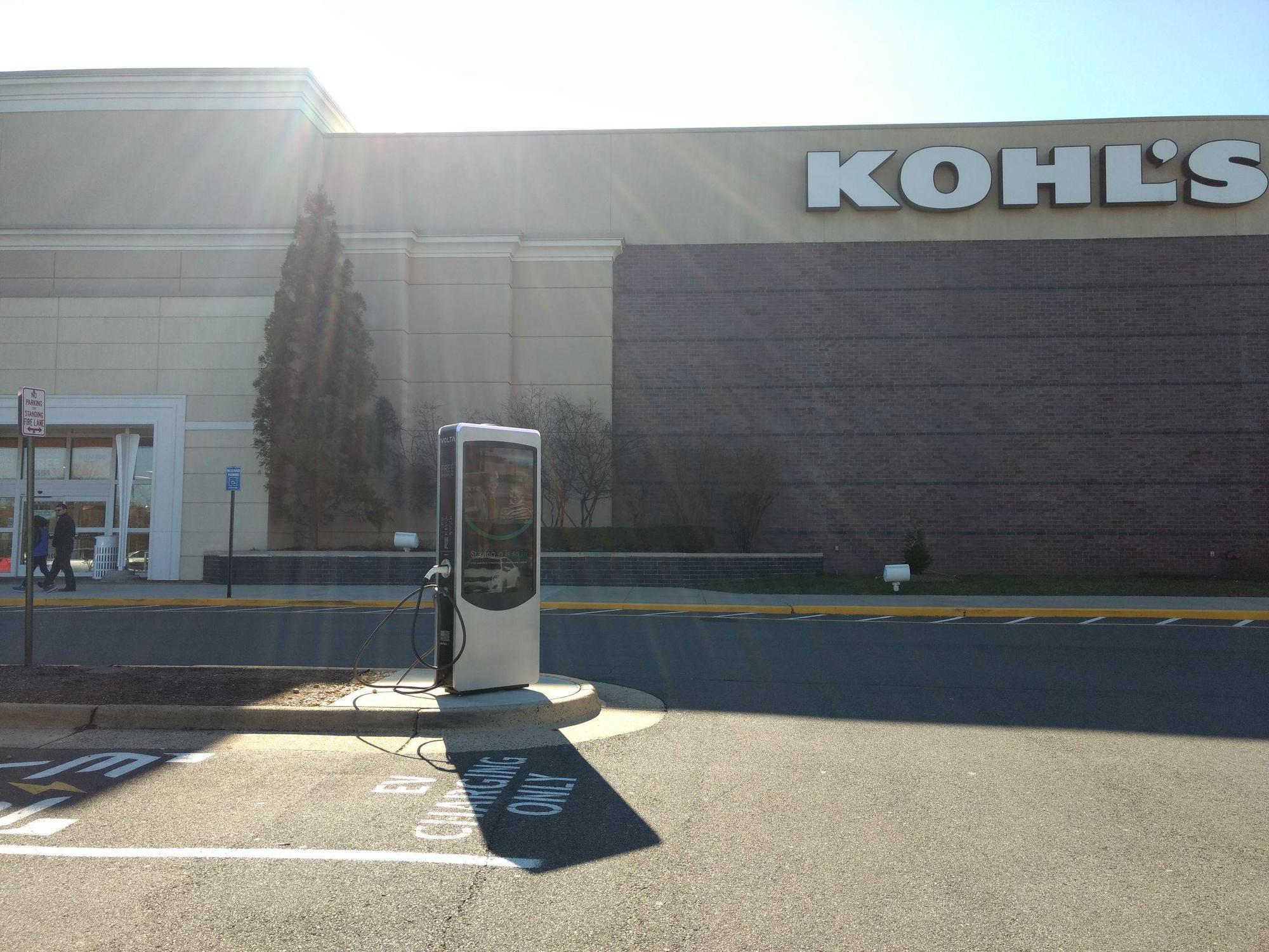 East Market Kohl's Fairfax, VA EV Station