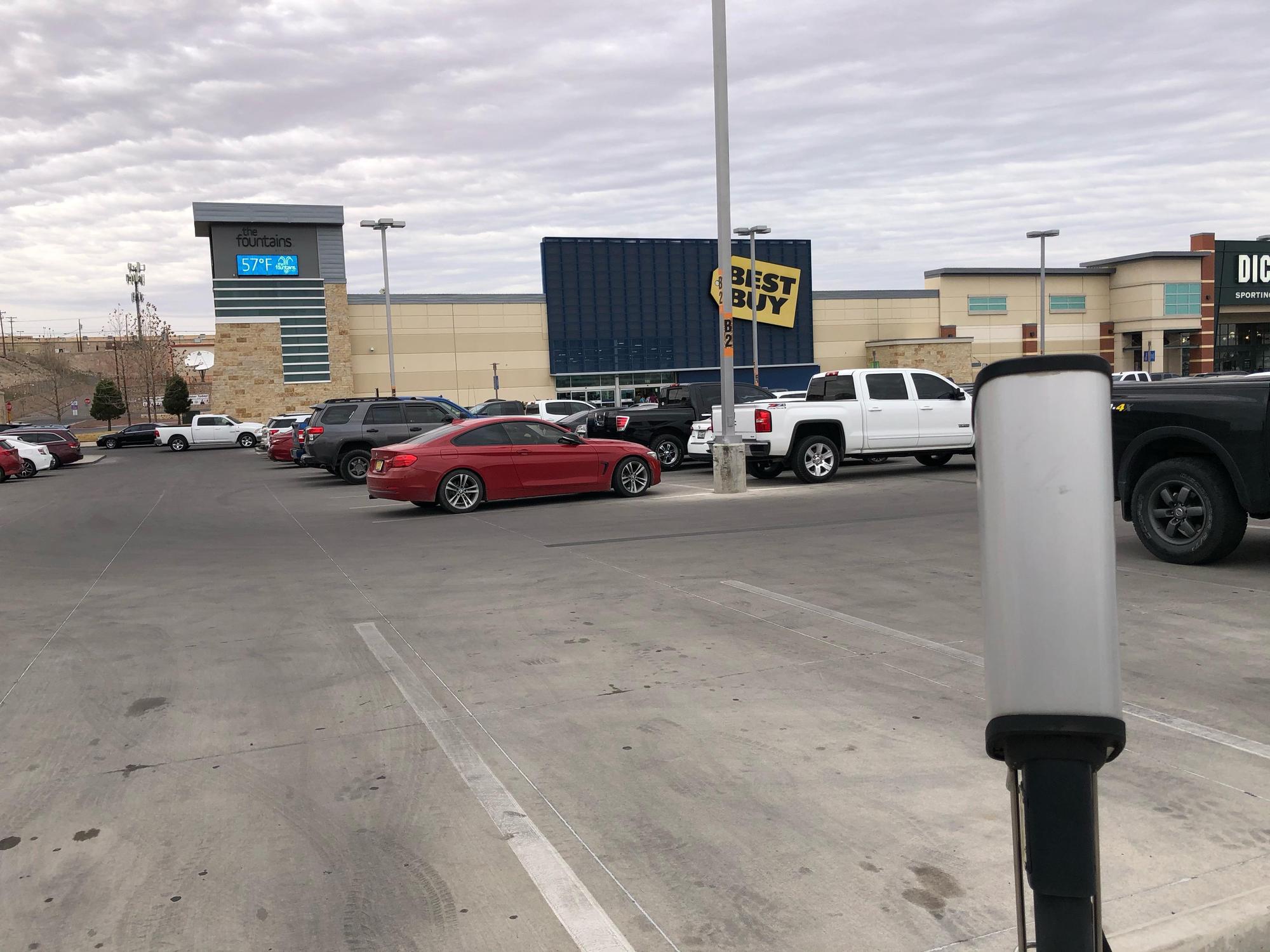 Fountains at Farah Party City El Paso, TX EV Station