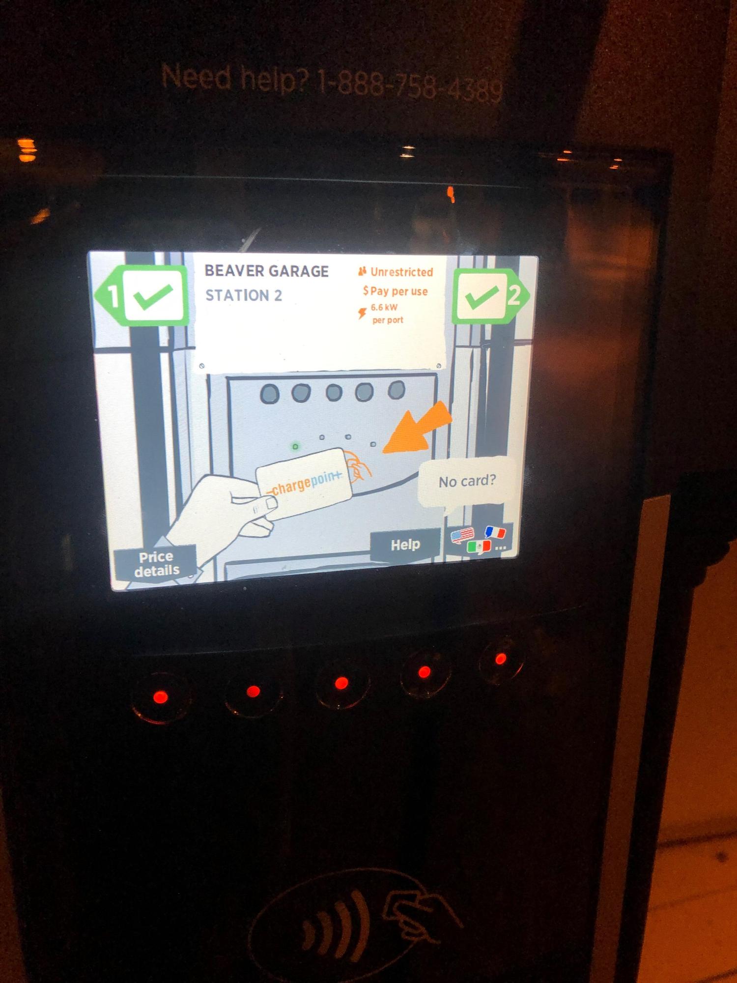 Beaver Ave Parking Garage State College, PA EV Station