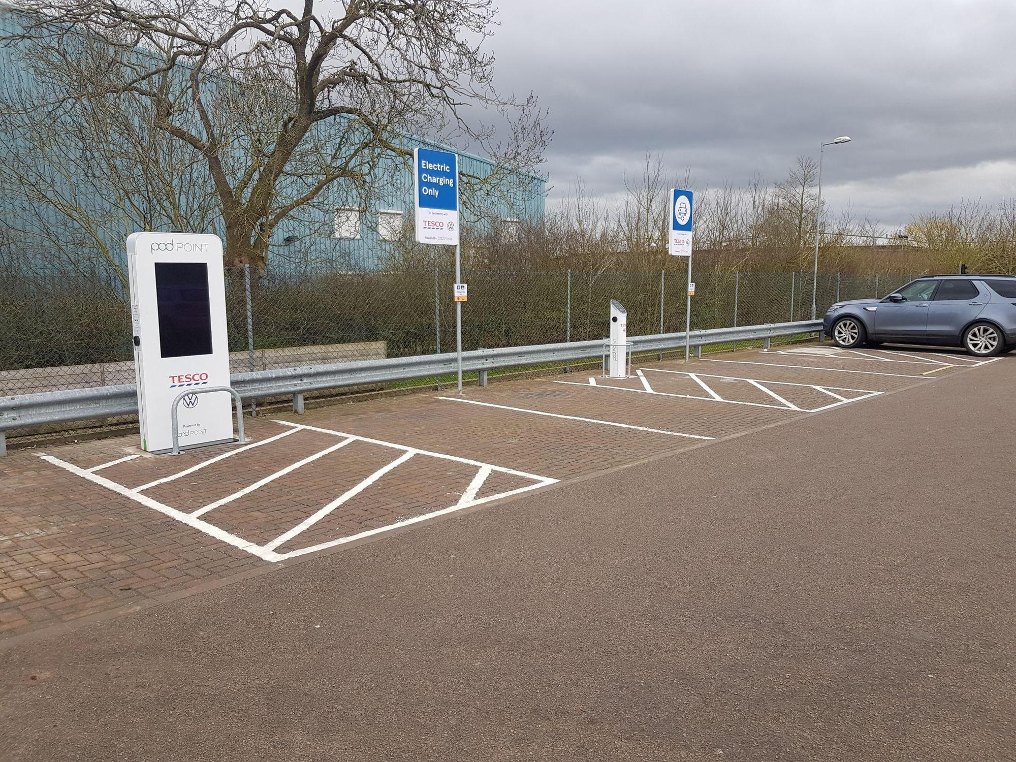 Tesco Superstore Southam Northfield Rd, Rd Industrial Estate