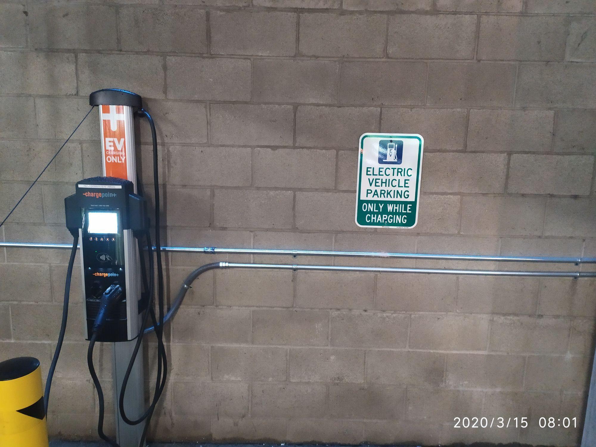 The Alhambra Parking Structure Alhambra, CA EV Station