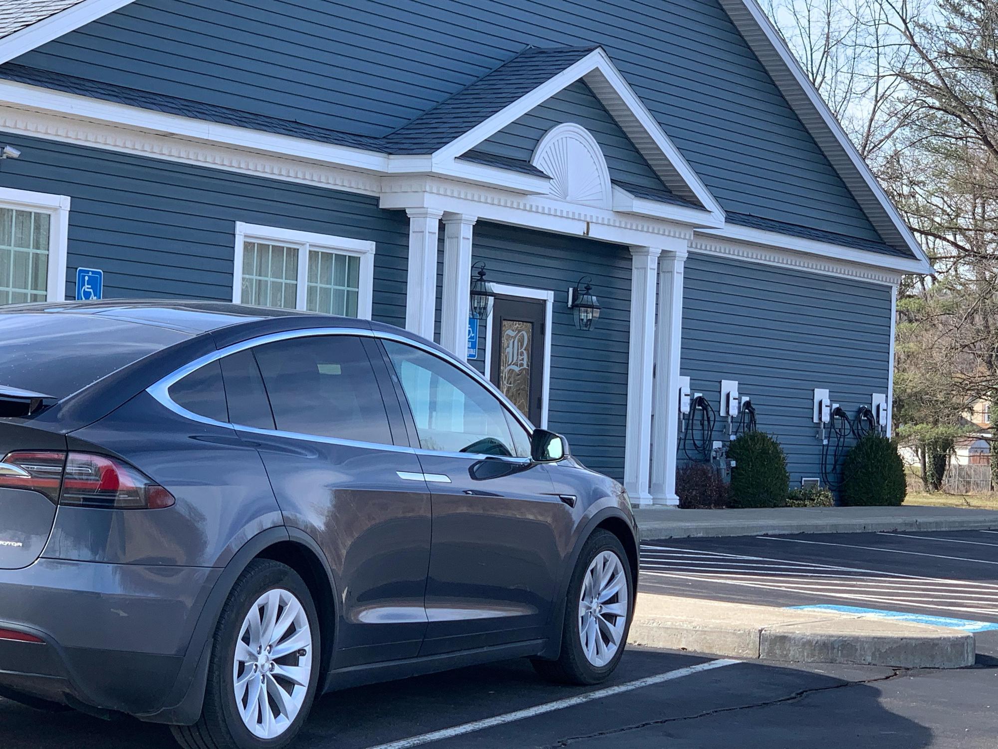 Blauvelt Funeral Home Waverly, NY EV Station