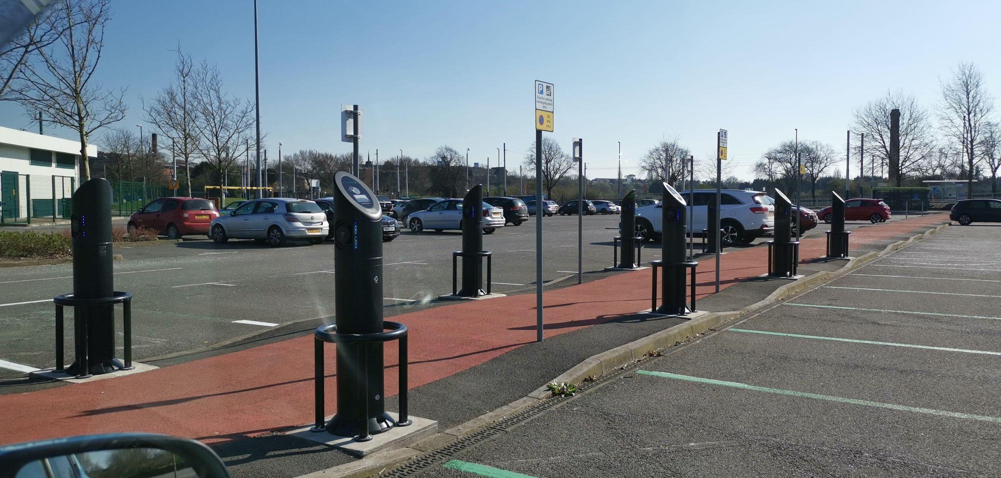 Wilkinson Park & Ride Wilkinson st, Nottingham NG7 7NW, UK EV Station